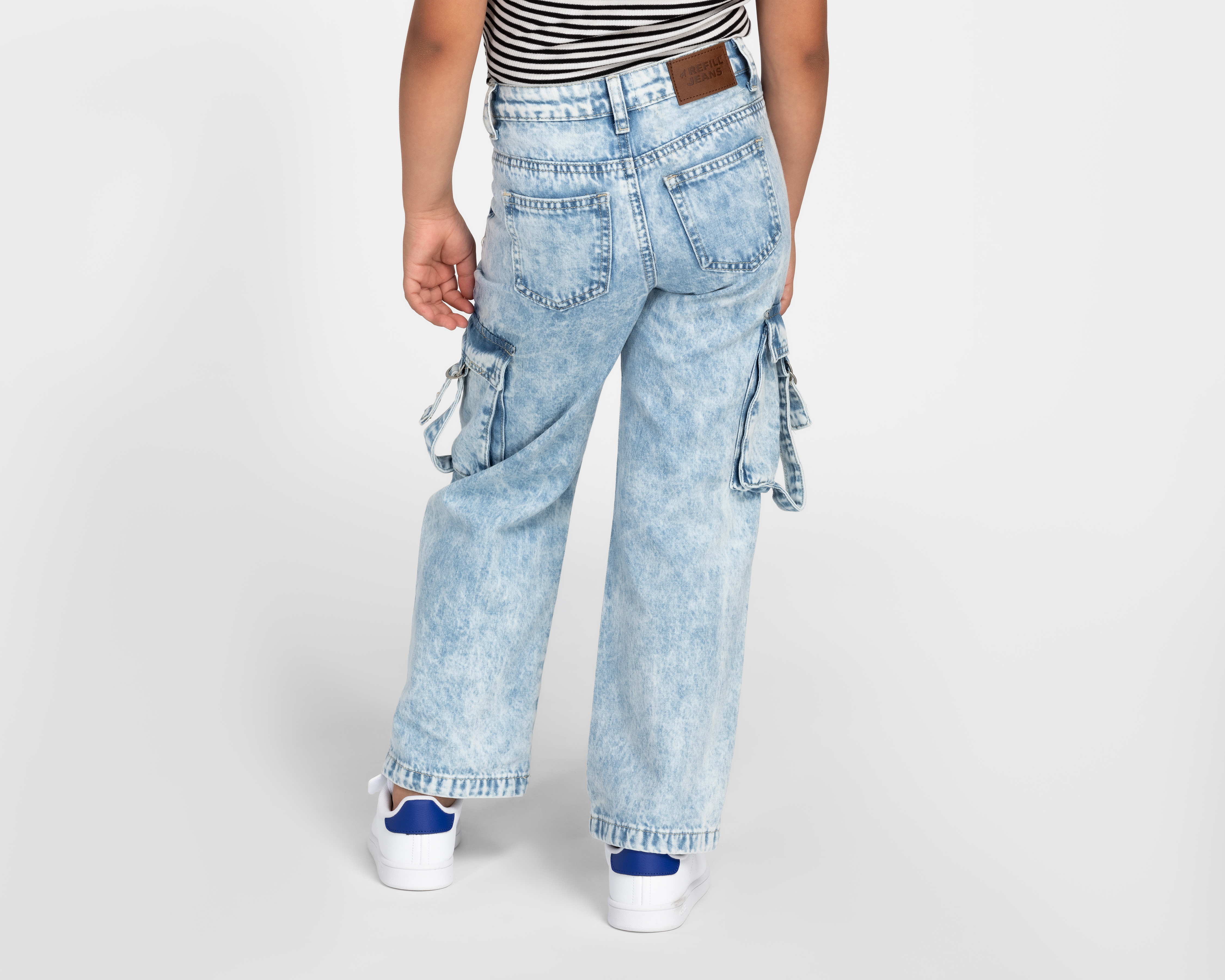 Foto 4 pulgar | Foto 3 | Pantalón Refill Recto para Niña