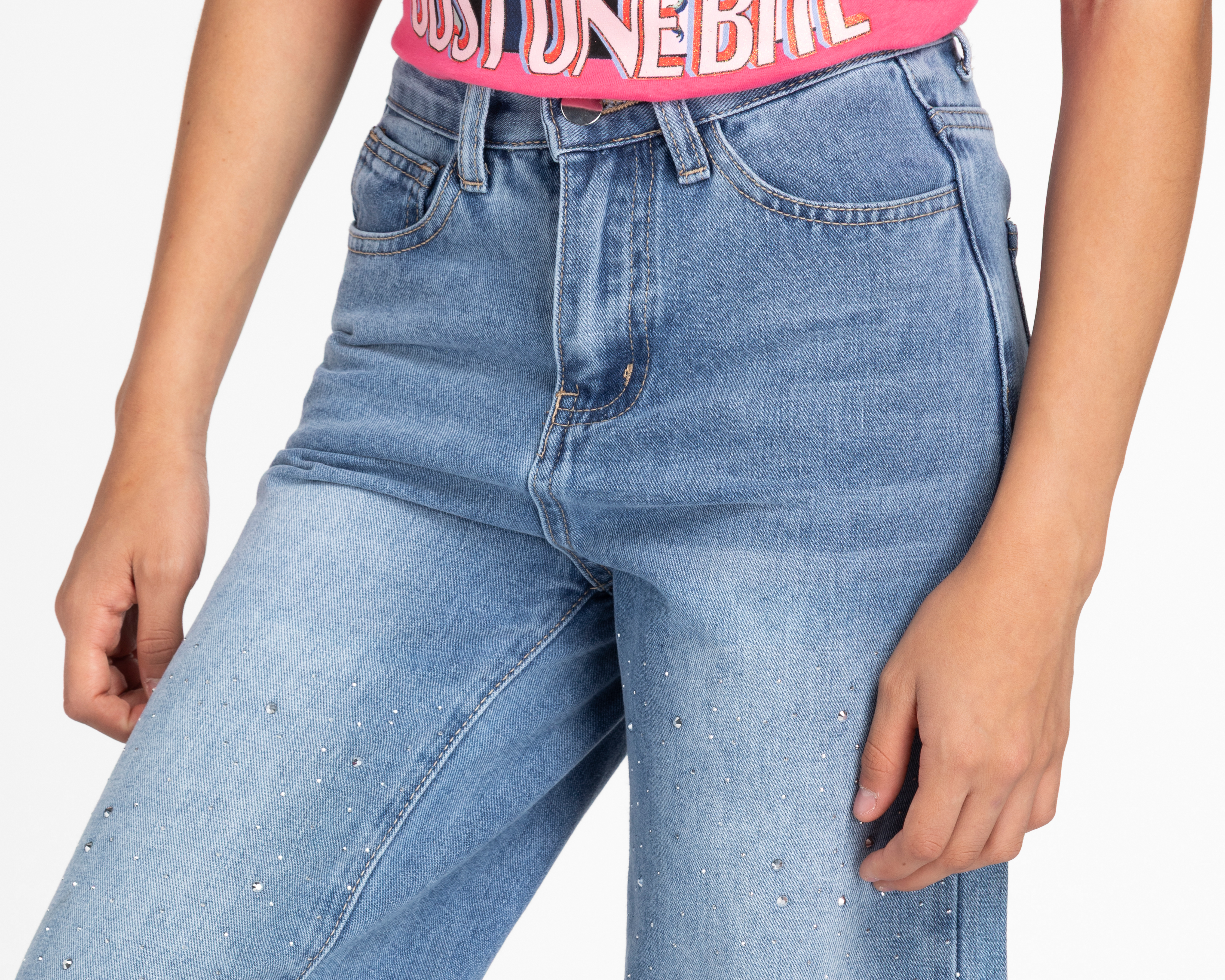 Foto 4 | Foto 4 | Pantalón 18 Forever Wide Leg para Niña