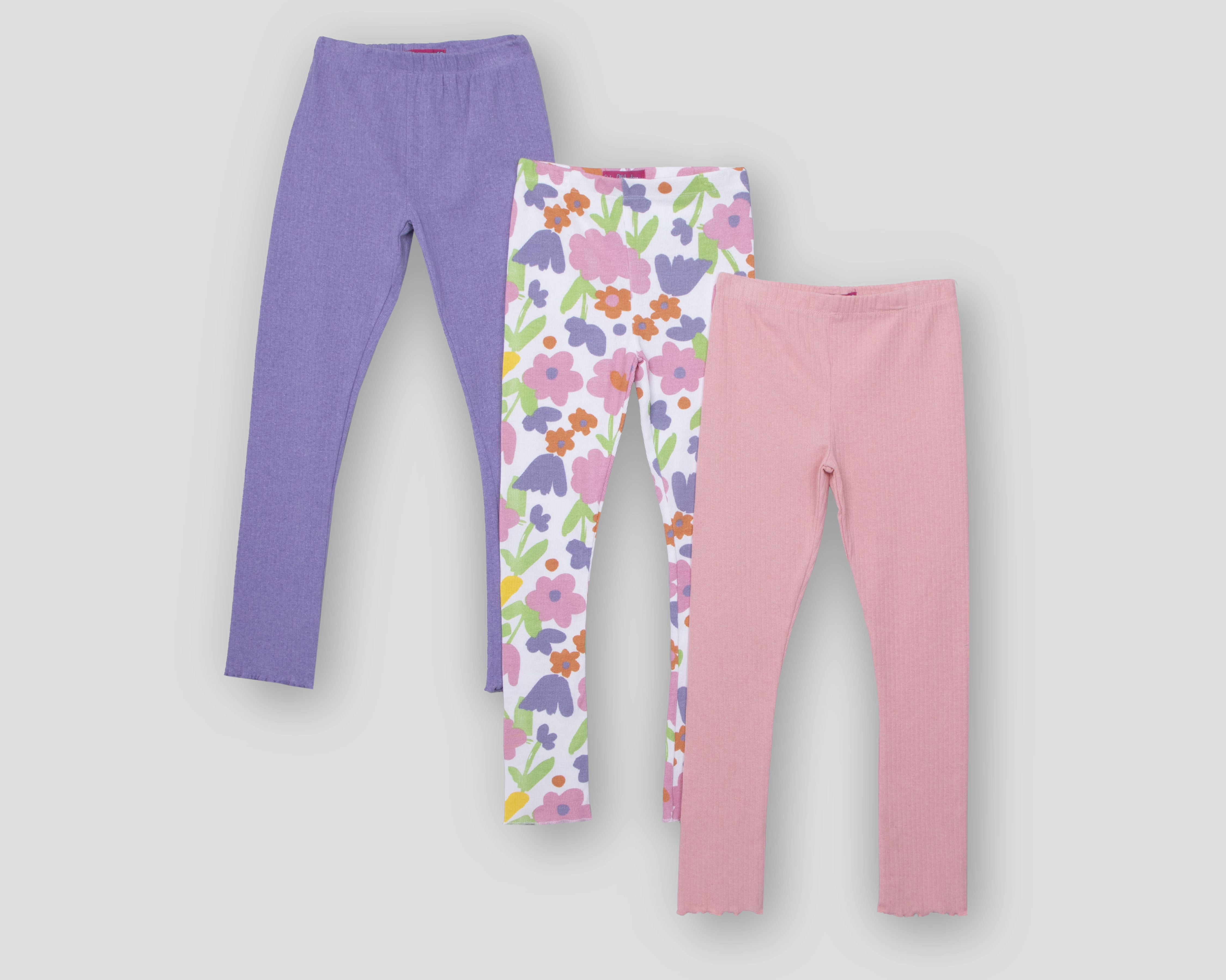 Foto 1 | Foto 1 | Leggings Girls Attitude para Niña 3 Piezas