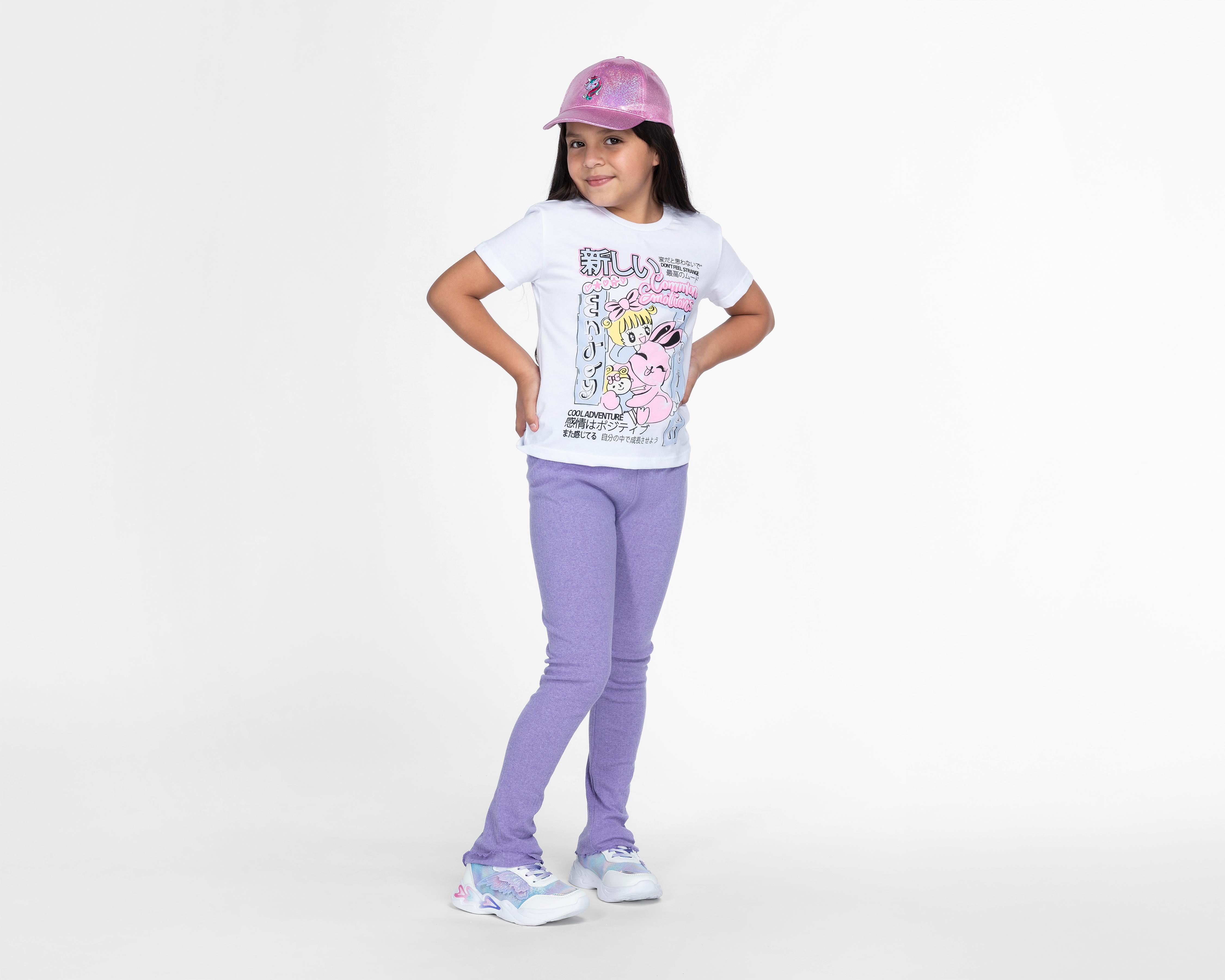 Foto 4 pulgar | Foto 3 | Leggings Girls Attitude para Niña 3 Piezas