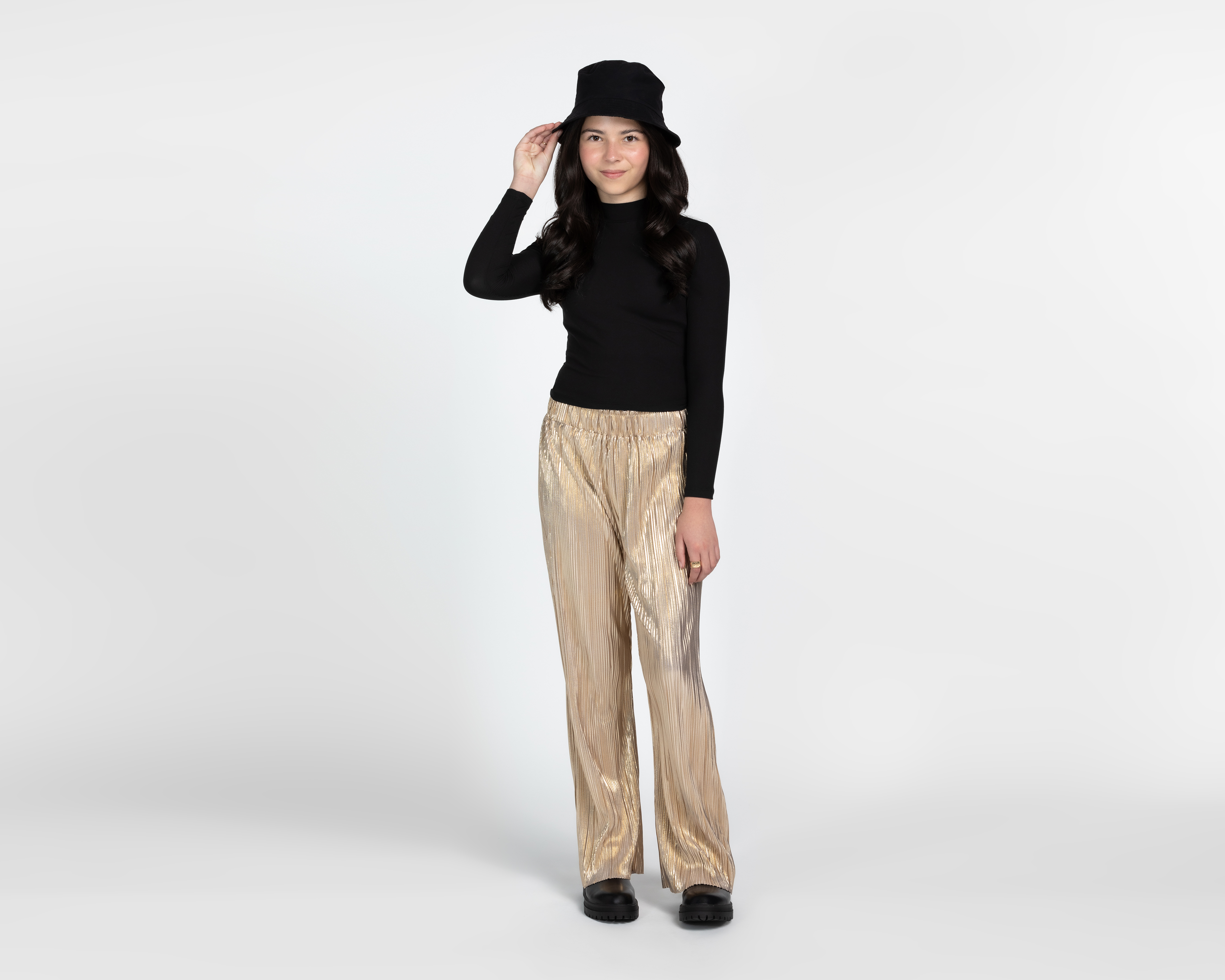 Foto 3 pulgar | Foto 2 | Pantalón Girls Attitude Wide Leg para Niña