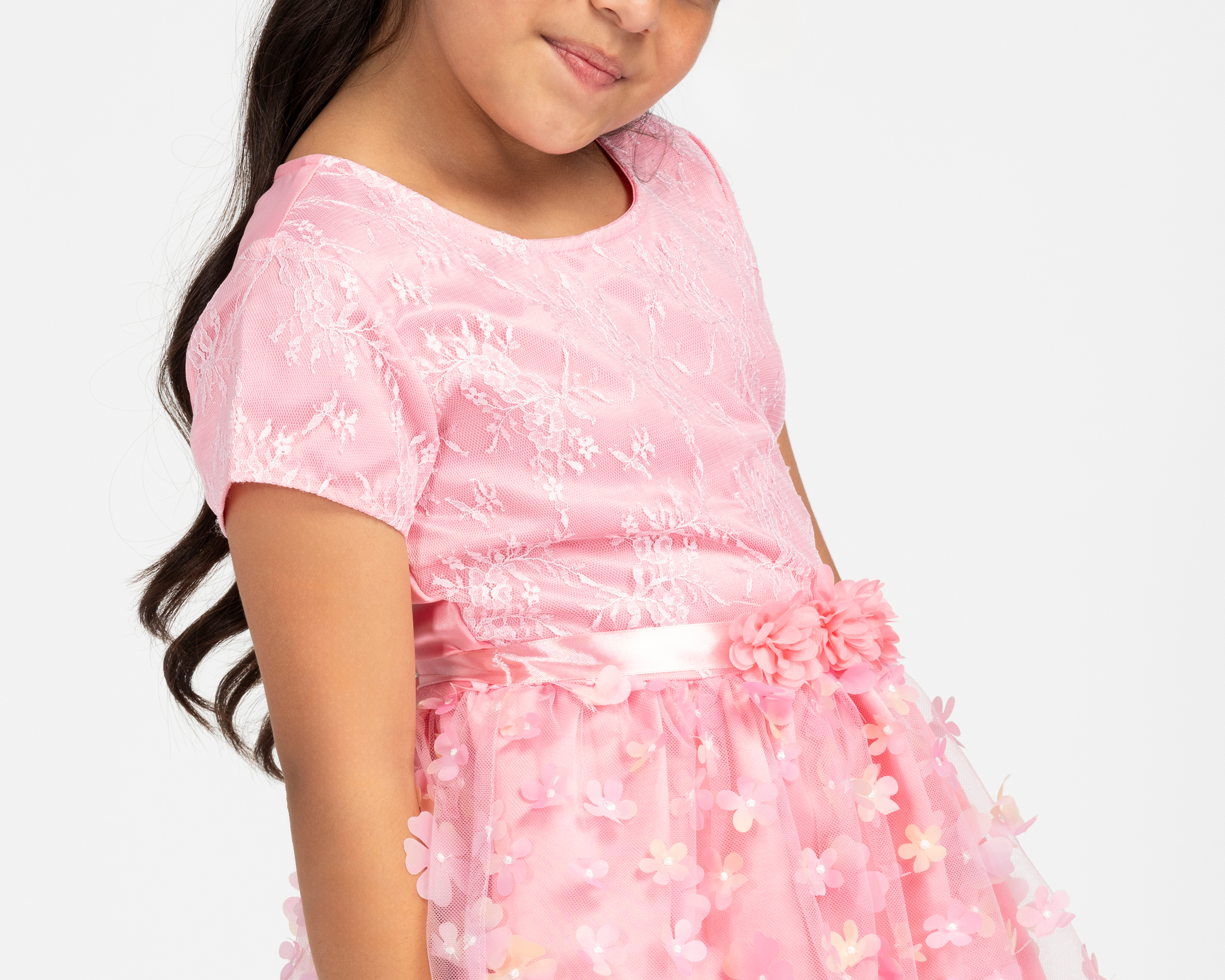 Foto 4 | Foto 4 | Vestido Rosa Girls Attitude para Niña