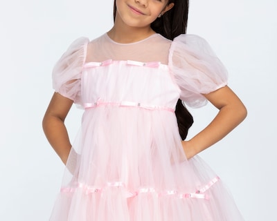 Foto 4 | Foto 4 | Vestido Rosa Girls Attitude para Niña