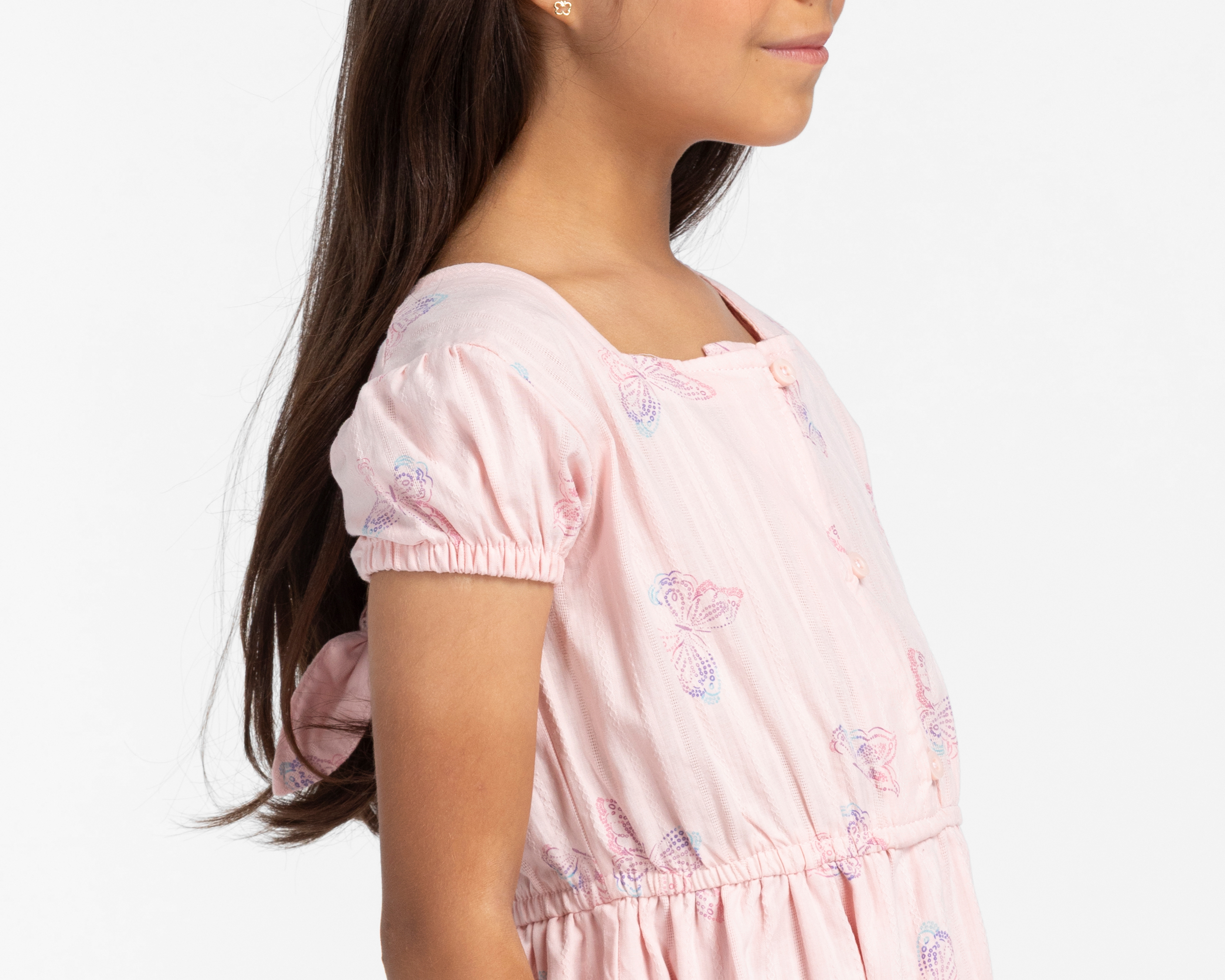 Foto 5 pulgar | Foto 4 | Vestido Rosa Refill para Niña