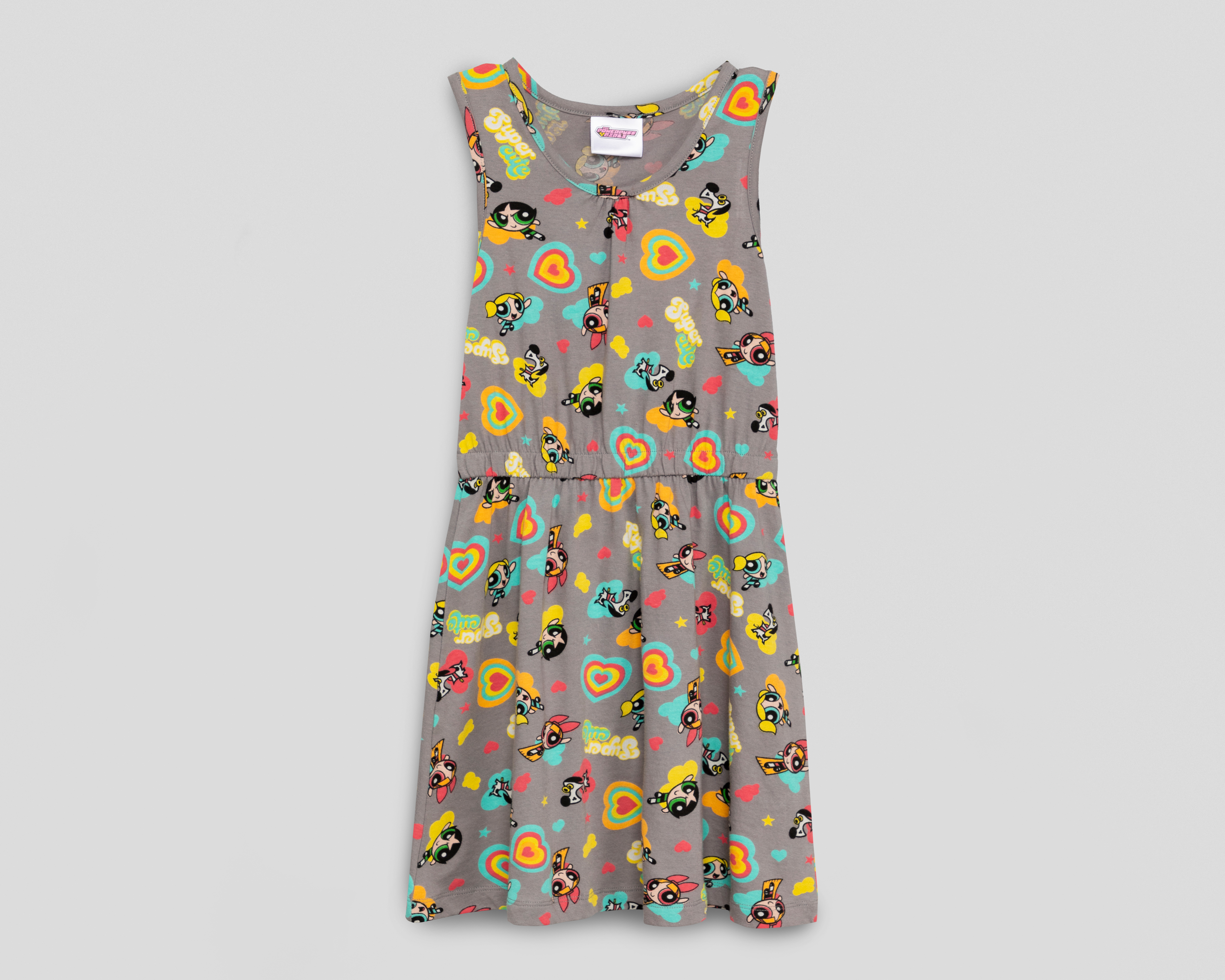 Foto 2 pulgar | Foto 1 | Vestido Multicolor Las Chicas Superpoderosas para Niña
