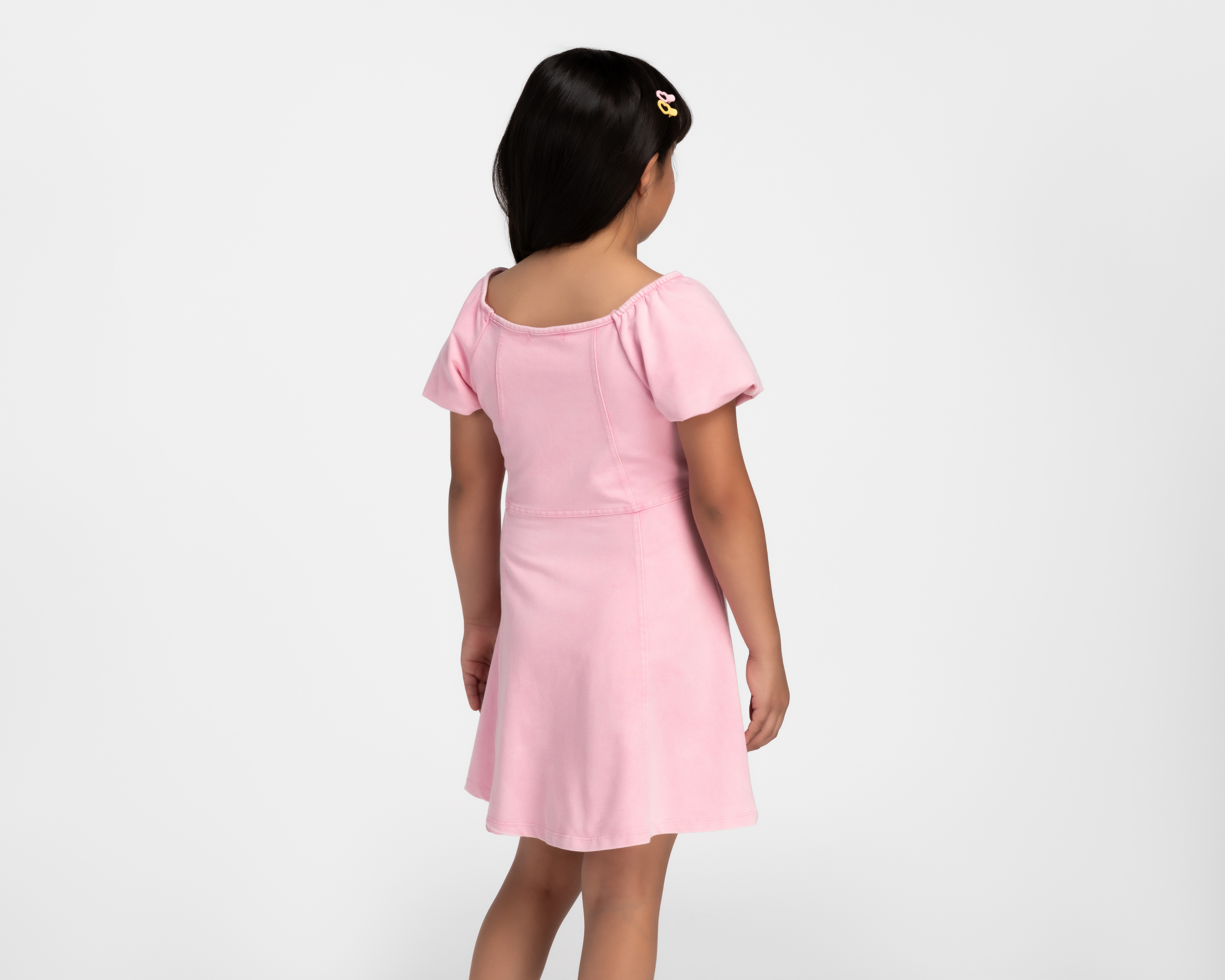 Foto 4 pulgar | Foto 3 | Vestido Rosa Girls Attitude para Niña