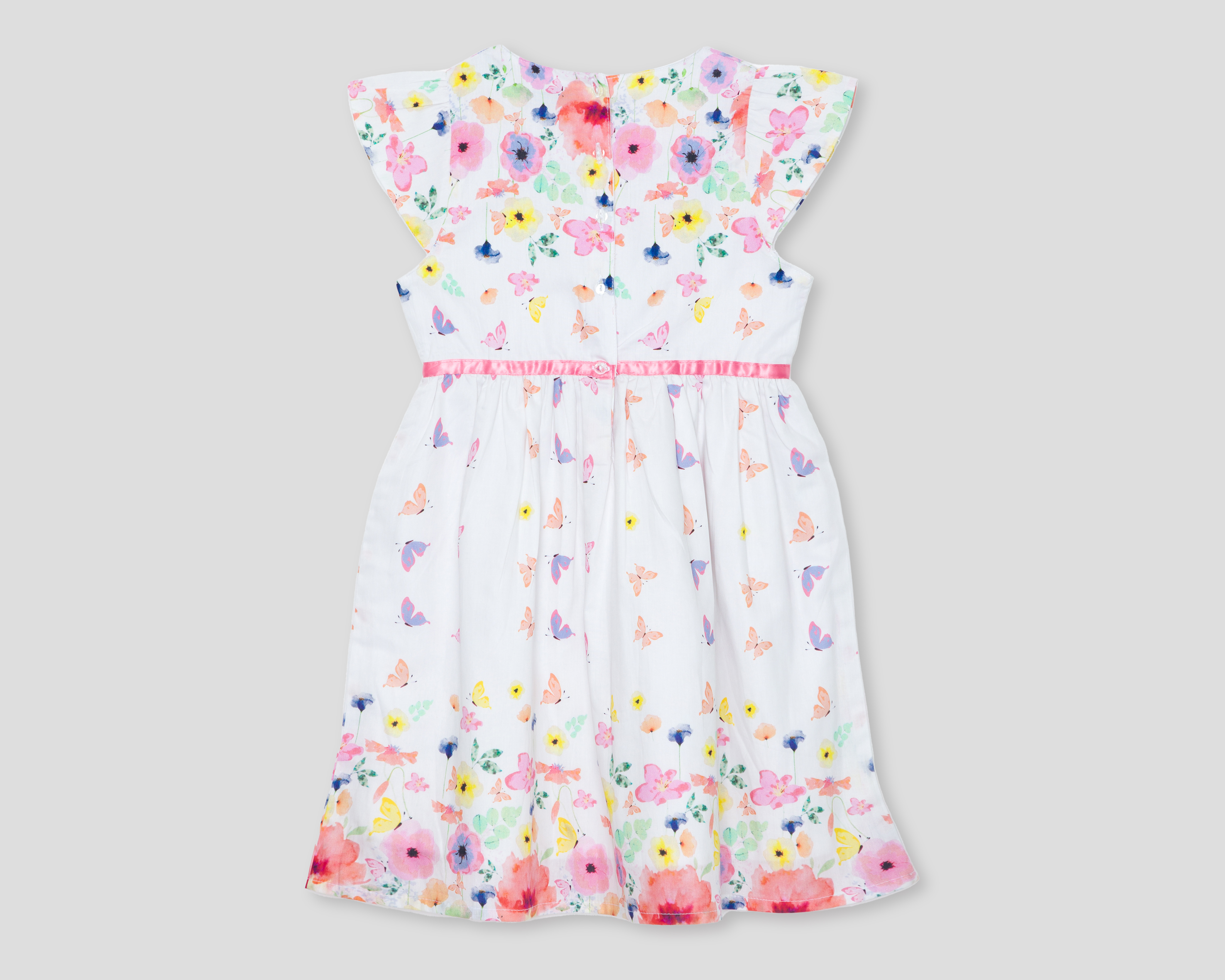 Foto 3 pulgar | Foto 2 | Vestido Blanco Girls Attitude para Niña