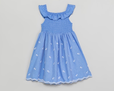 Foto 2 | Foto 2 | Vestido Azul Refill para Niña