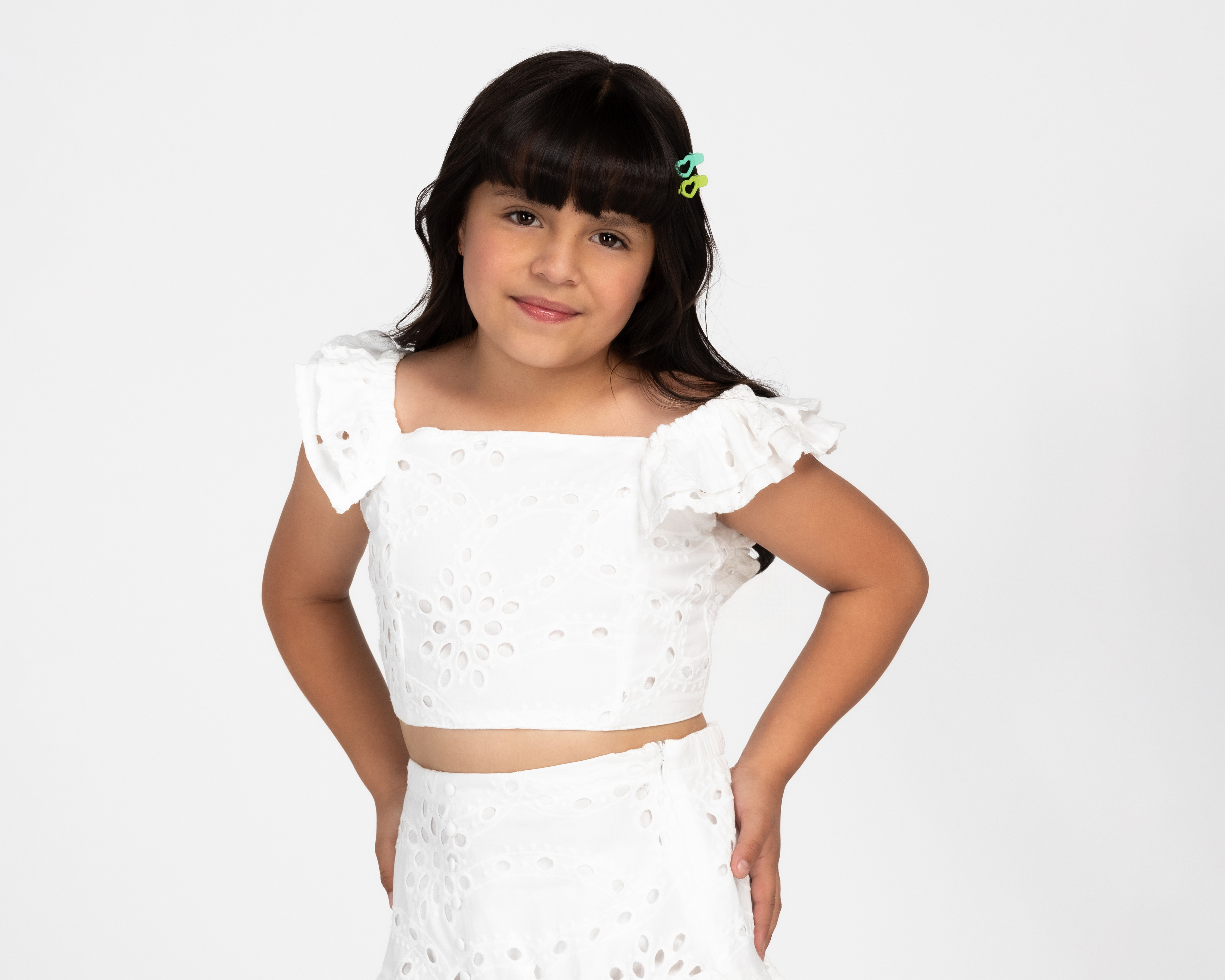 Foto 5 | Foto 4 | Crop Top y Falda Refill para Niña