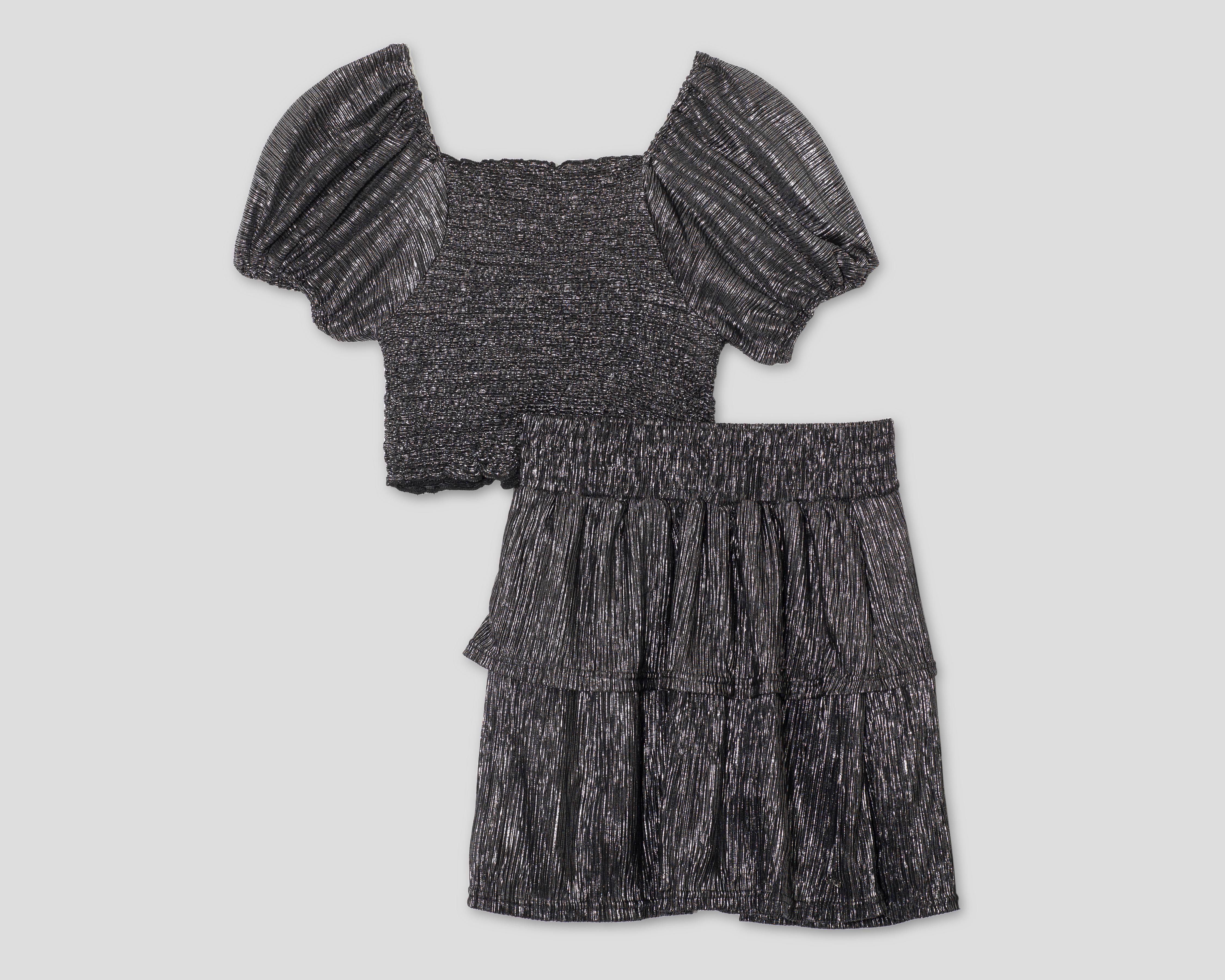 Foto 2 pulgar | Foto 1 | Blusa y Falda Bebe para Niña