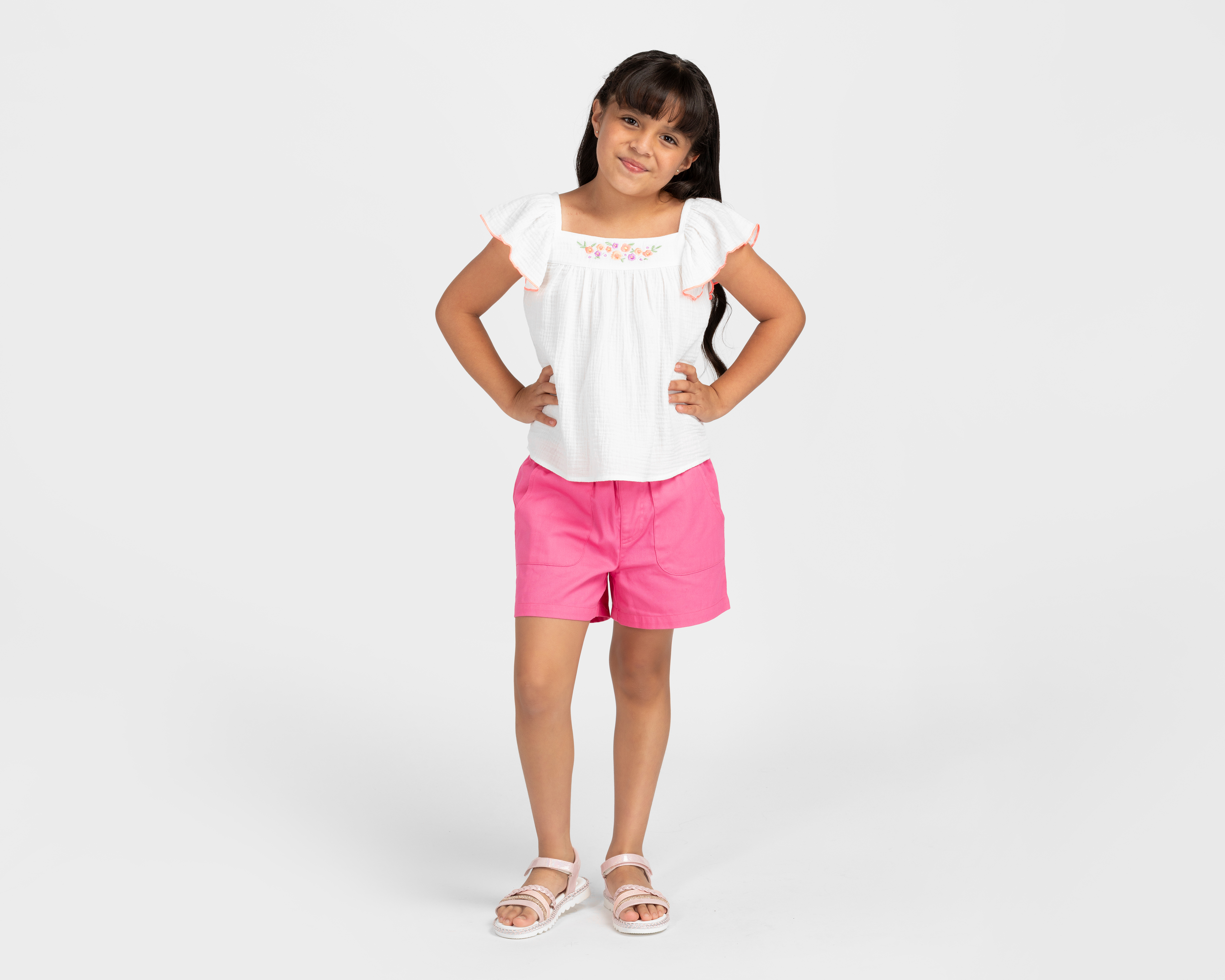 Foto 2 | Foto 2 | Blusa y Short Girls Attitude para Niña