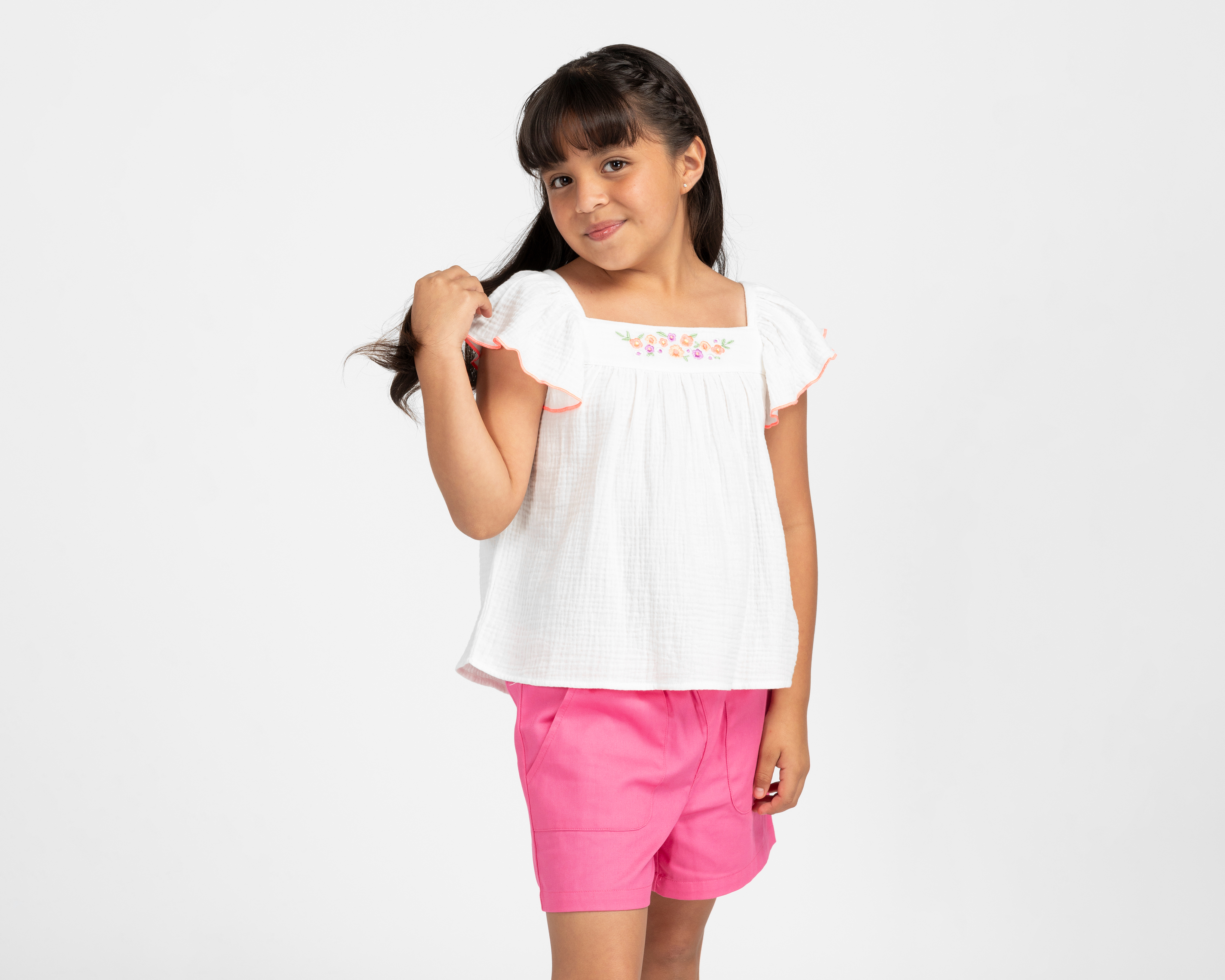 Foto 5 | Foto 5 | Blusa y Short Girls Attitude para Niña