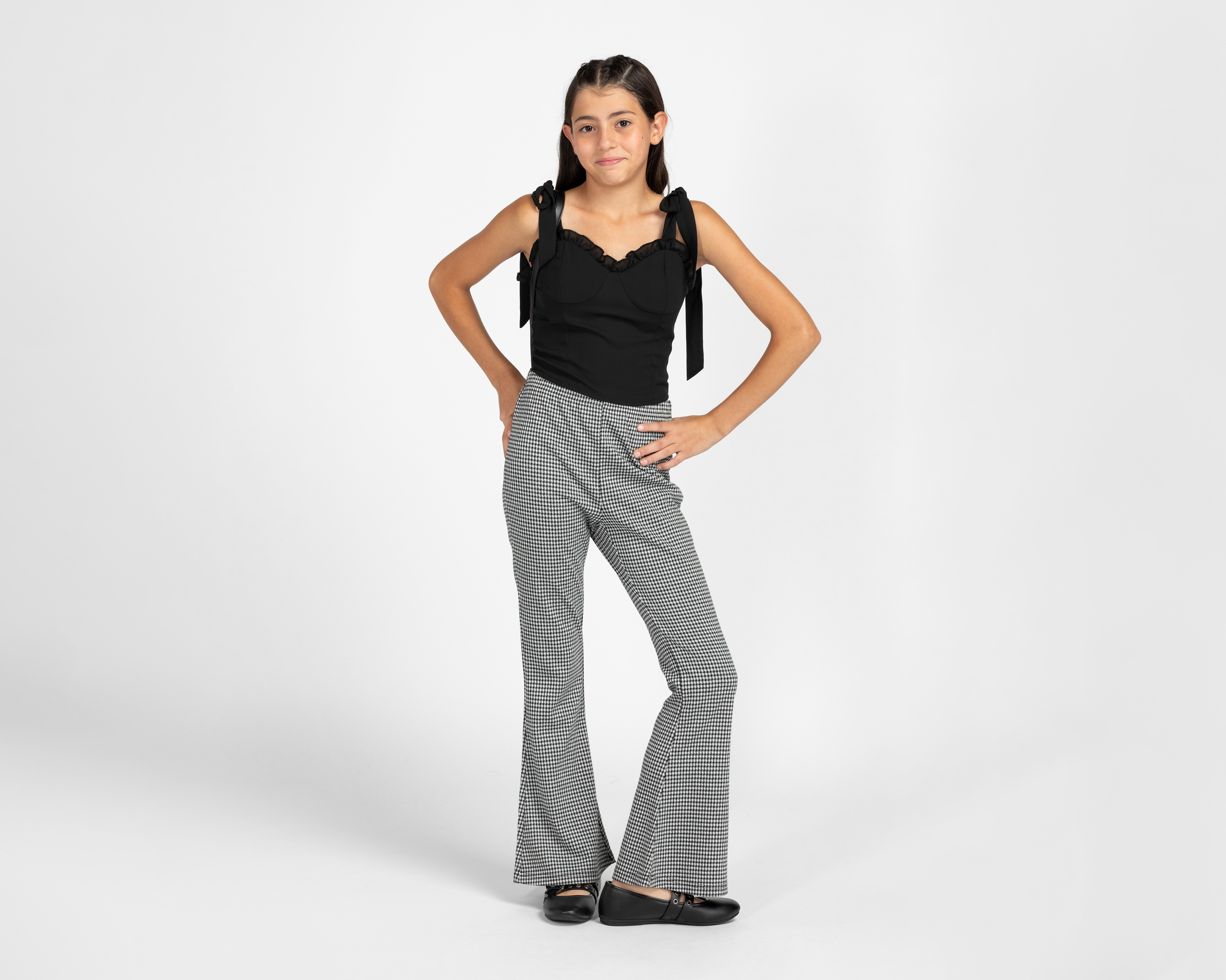 Foto 3 pulgar | Foto 2 | Conjunto de Top y Leggings Girls Attitude Juvenil