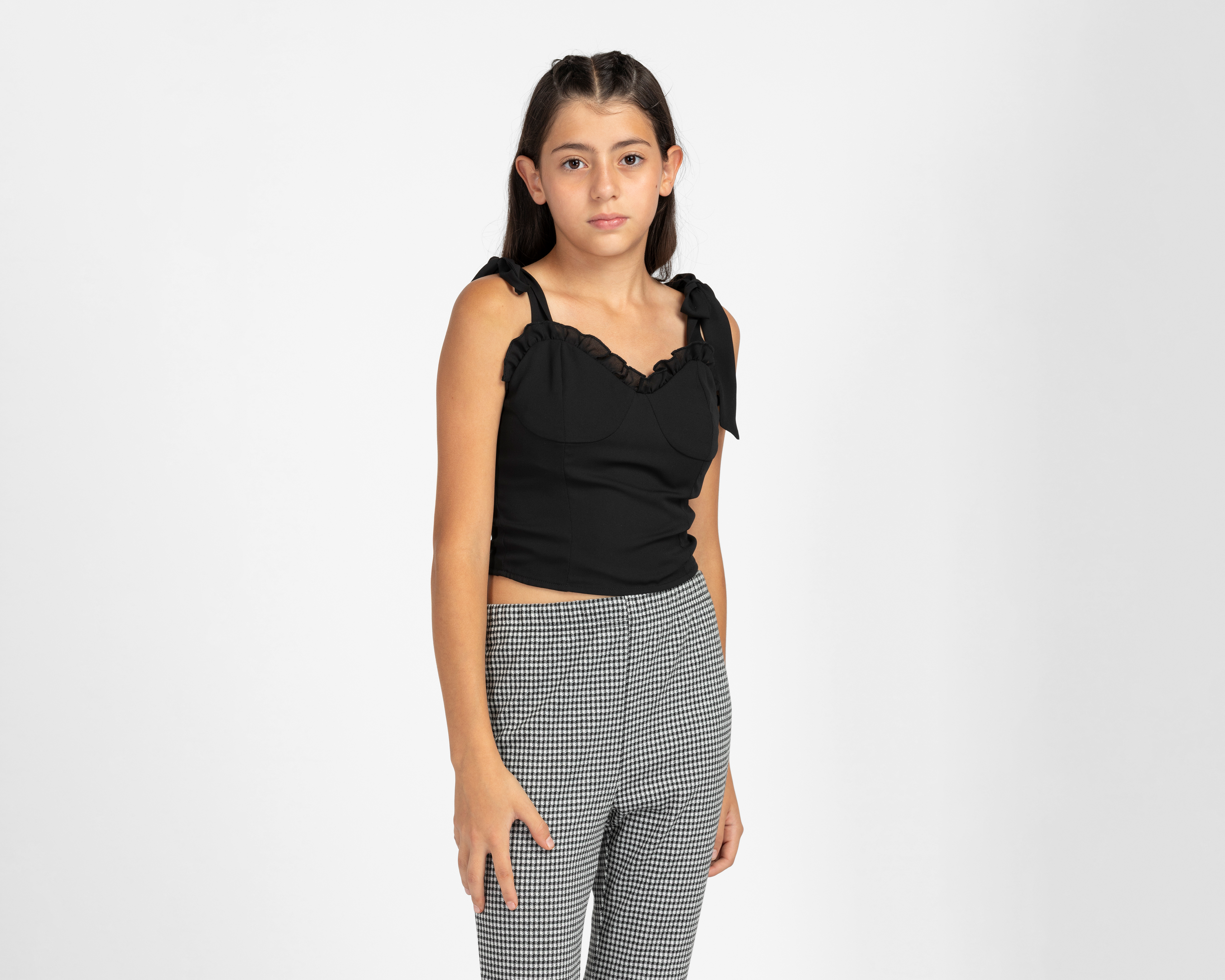 Foto 5 pulgar | Foto 4 | Conjunto de Top y Leggings Girls Attitude Juvenil