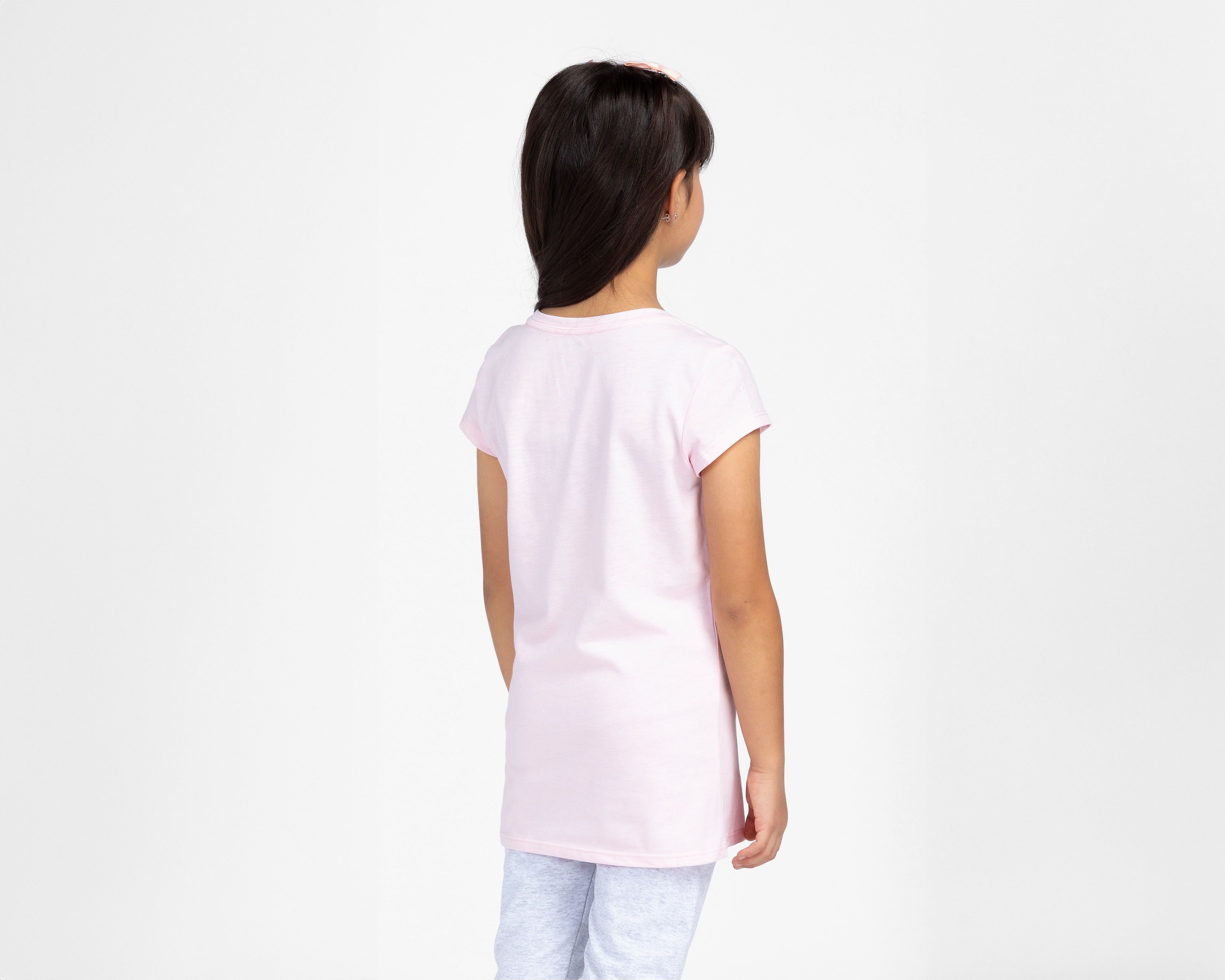 Foto 3 | Foto 3 | Playera de Cuello Redondo Rosa Levi's para Niña