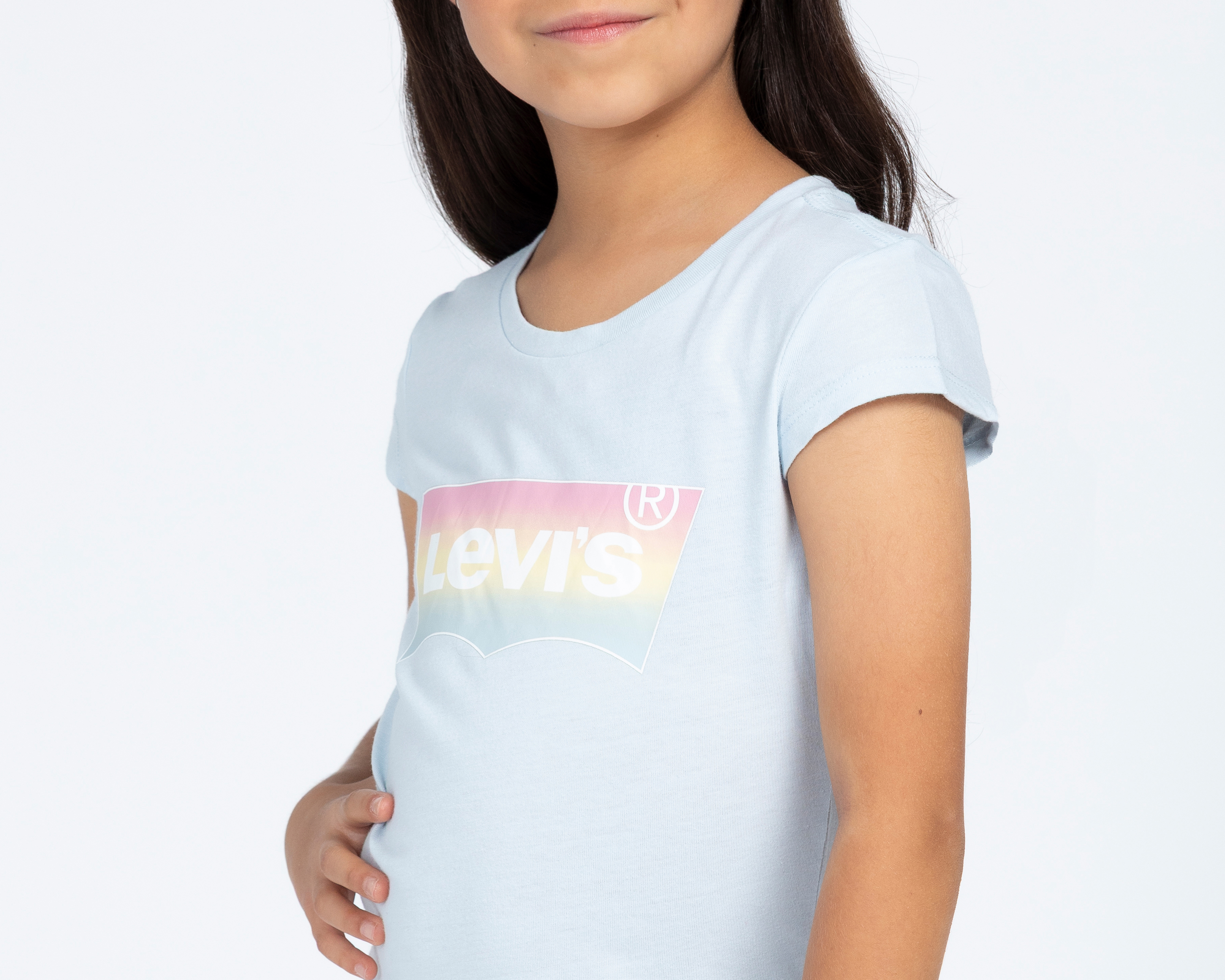 Foto 4 | Foto 4 | Playera de Cuello Redondo Azul Levi's Juvenil