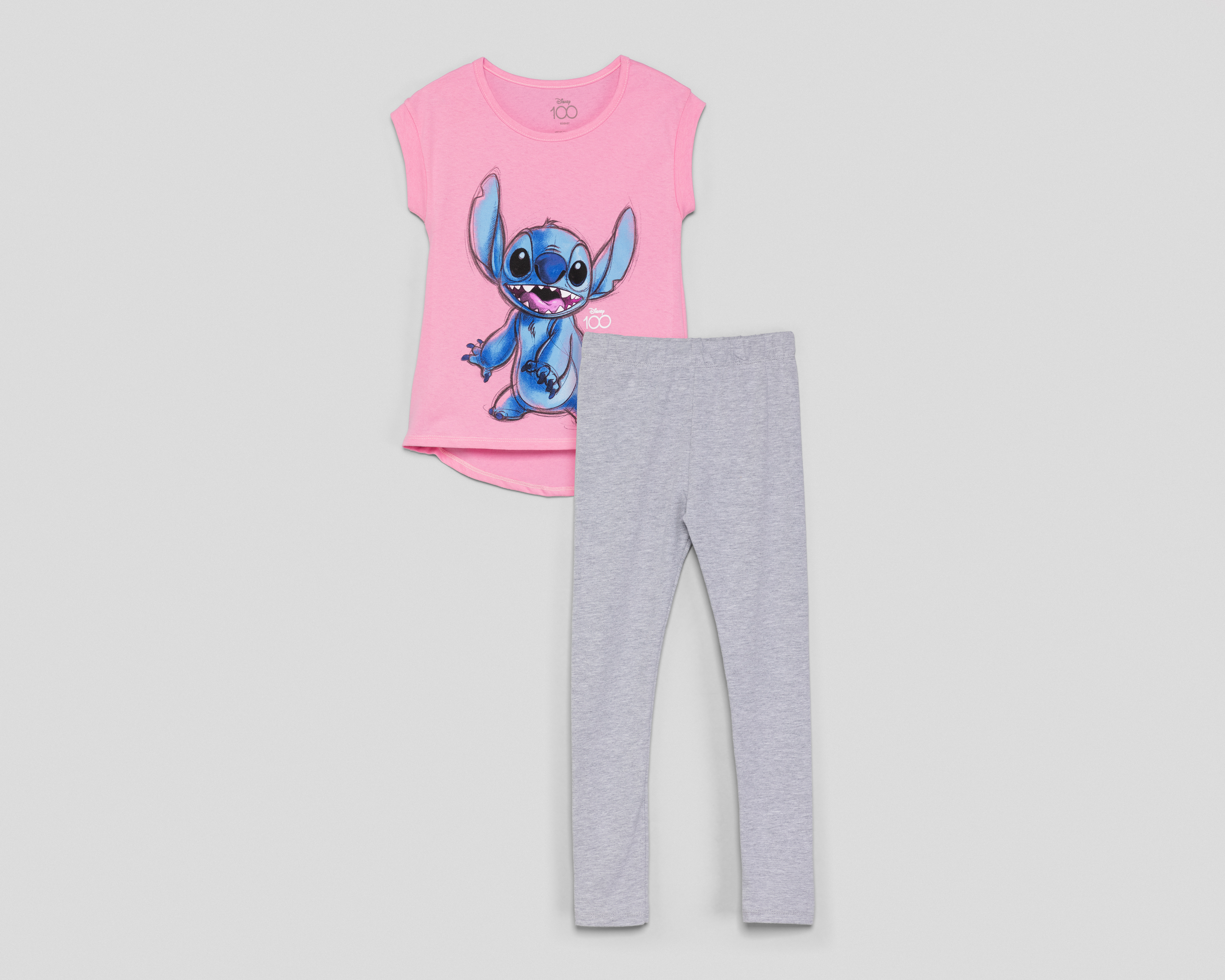 Foto 1 | Foto 1 | Pijama para Niña Stitch Disney