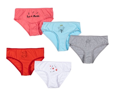 Foto 1 | Foto 1 | Pantaleta Lovest para Niña 5 Piezas