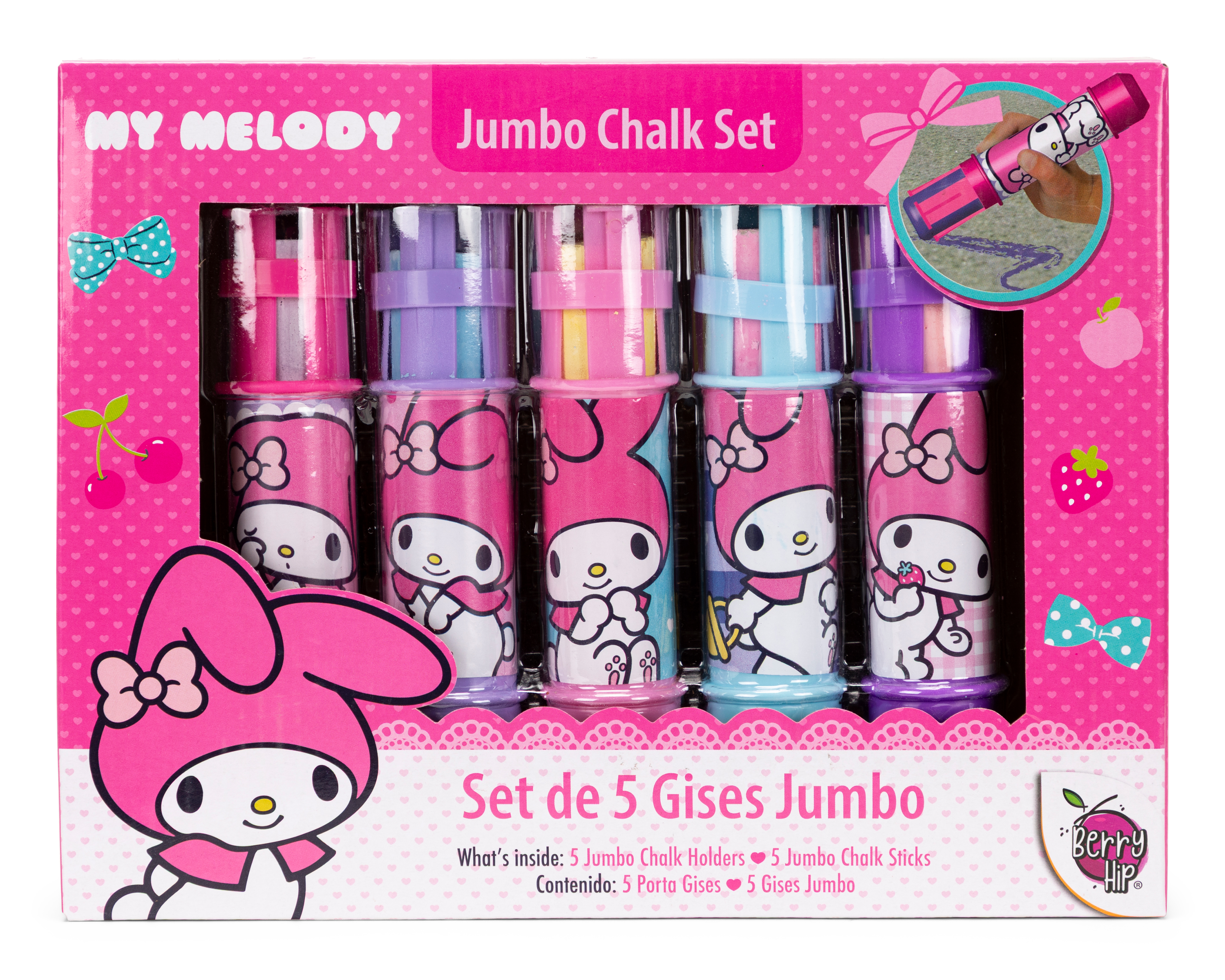 Foto 4 pulgar | Foto 3 | Set de Gises Jumbo My Melody 10 Piezas