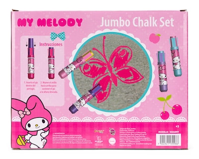 Foto 4 | Foto 4 | Set de Gises Jumbo My Melody 10 Piezas