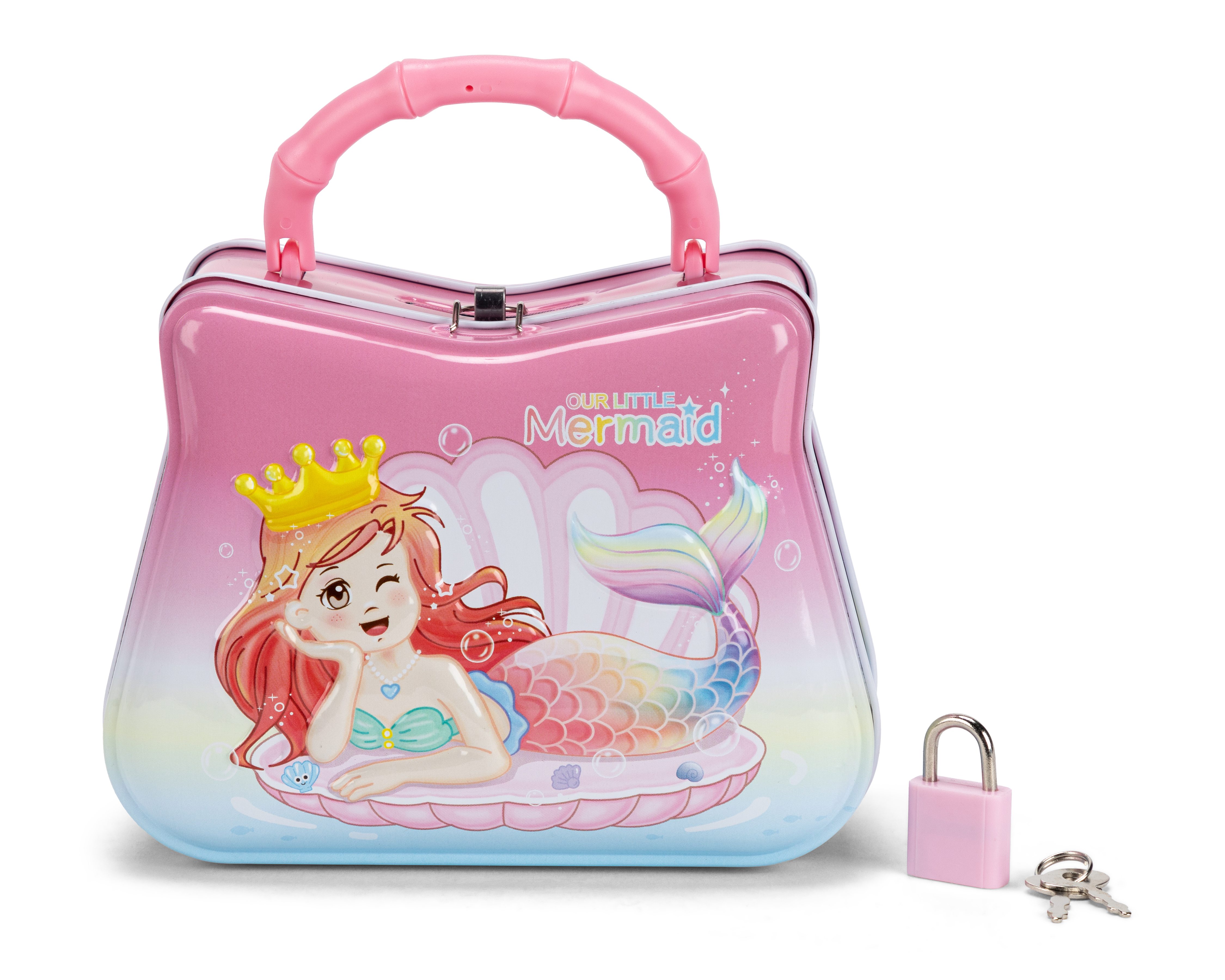 Alcancía de Princesa Sirena Minigami de Metal