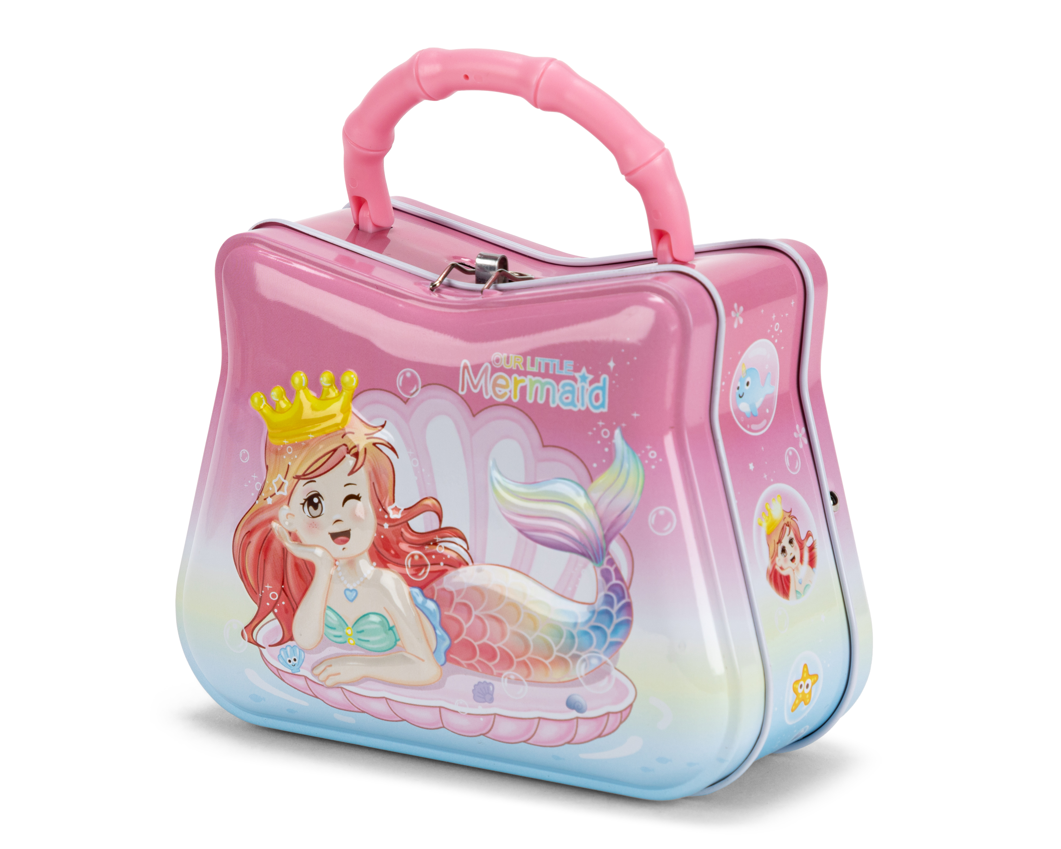 Foto 3 pulgar | Foto 2 | Alcancía de Princesa Sirena Minigami de Metal