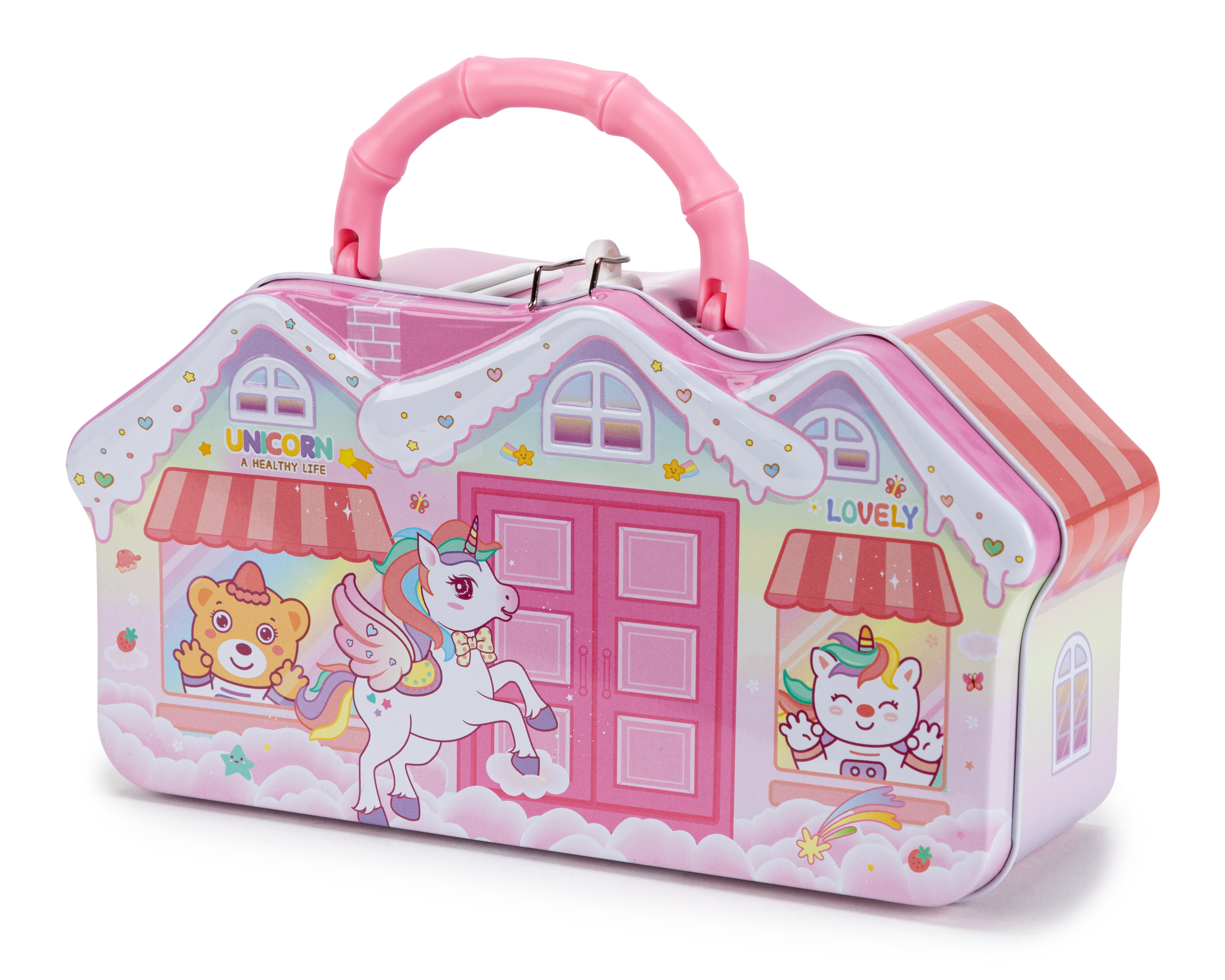 Foto 3 pulgar | Foto 2 | Alcancía de Casita Minigami de Metal