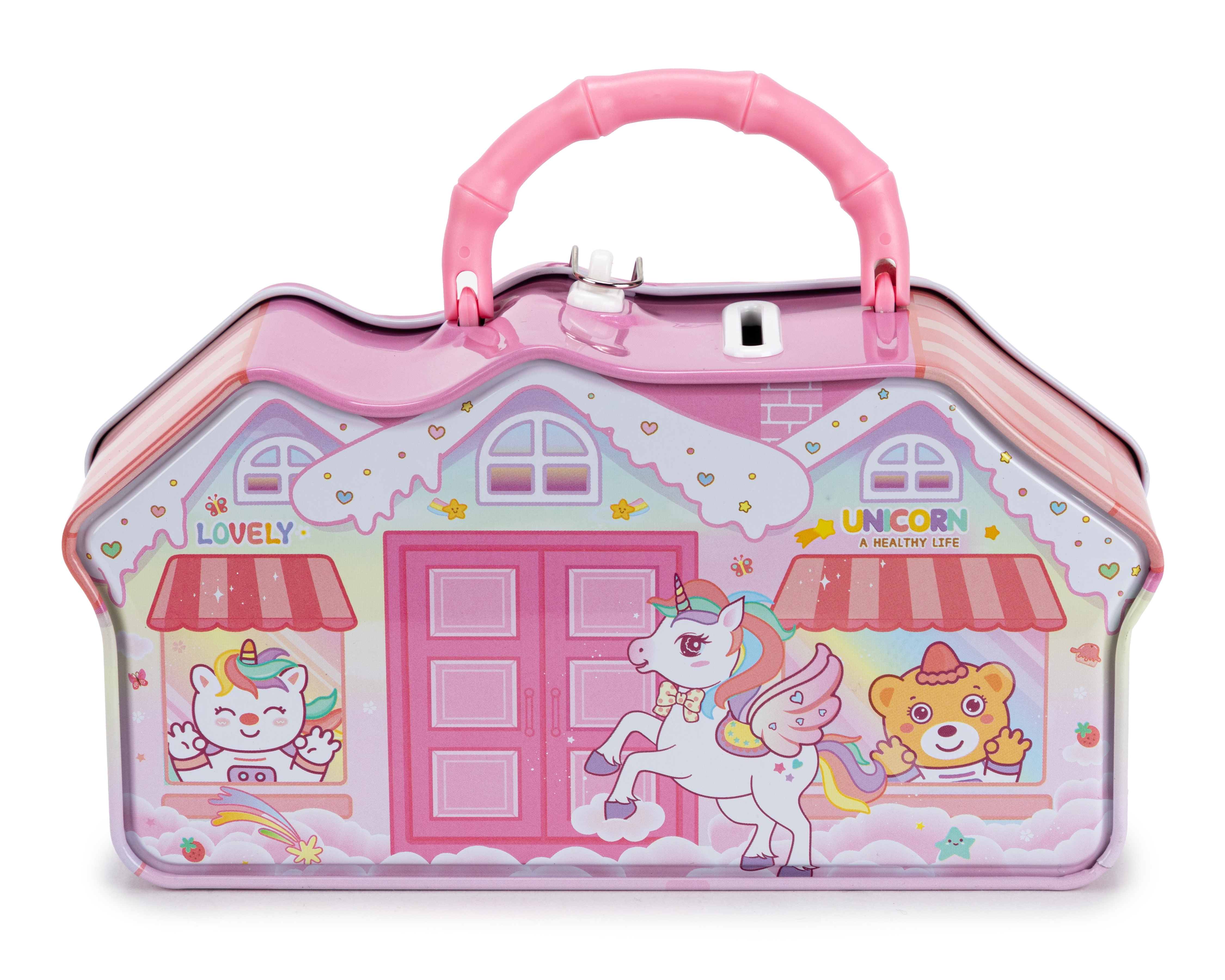 Foto 4 pulgar | Foto 3 | Alcancía de Casita Minigami de Metal