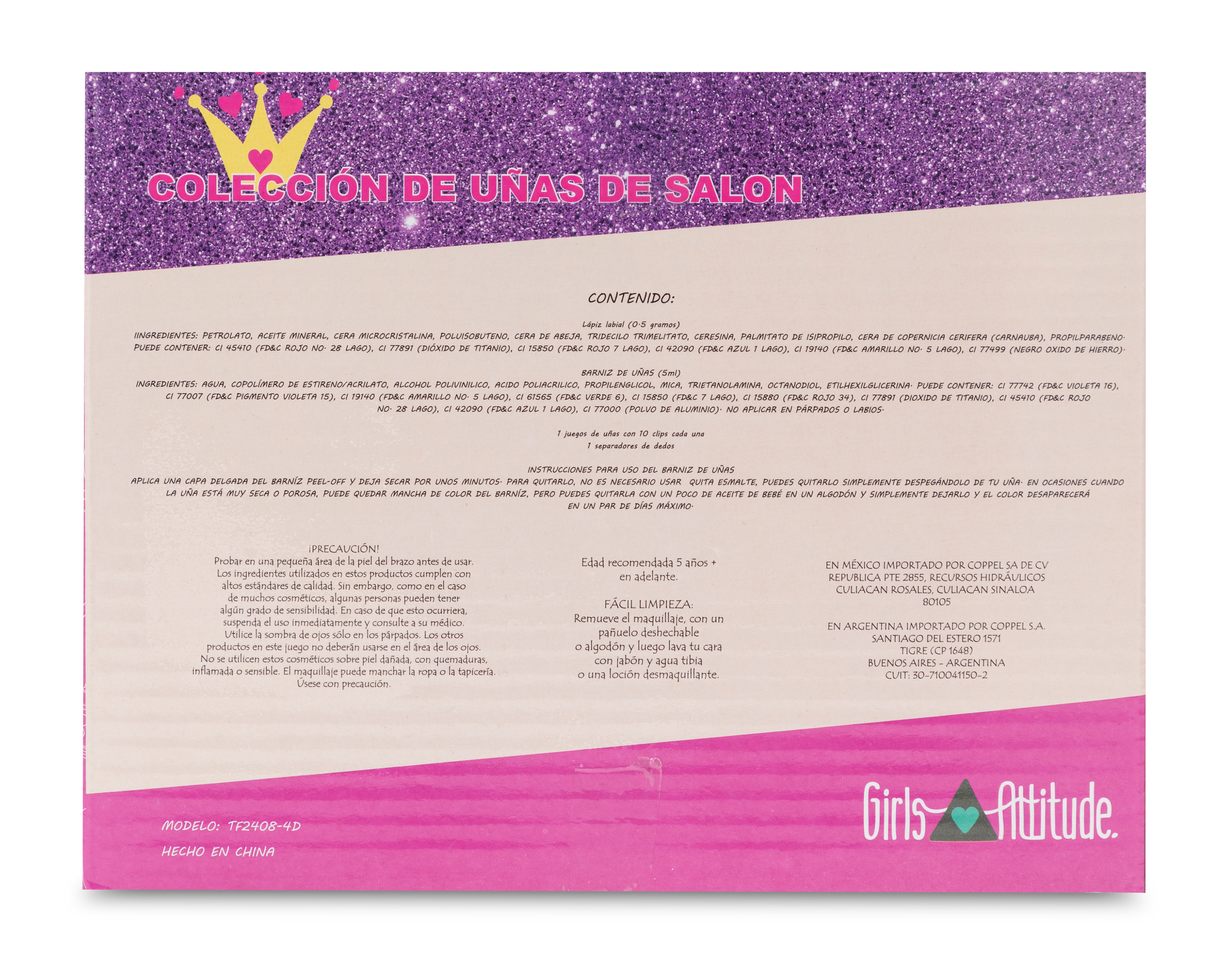 Foto 3 pulgar | Foto 2 | Juego de Belleza Girls Attitude 23 Piezas