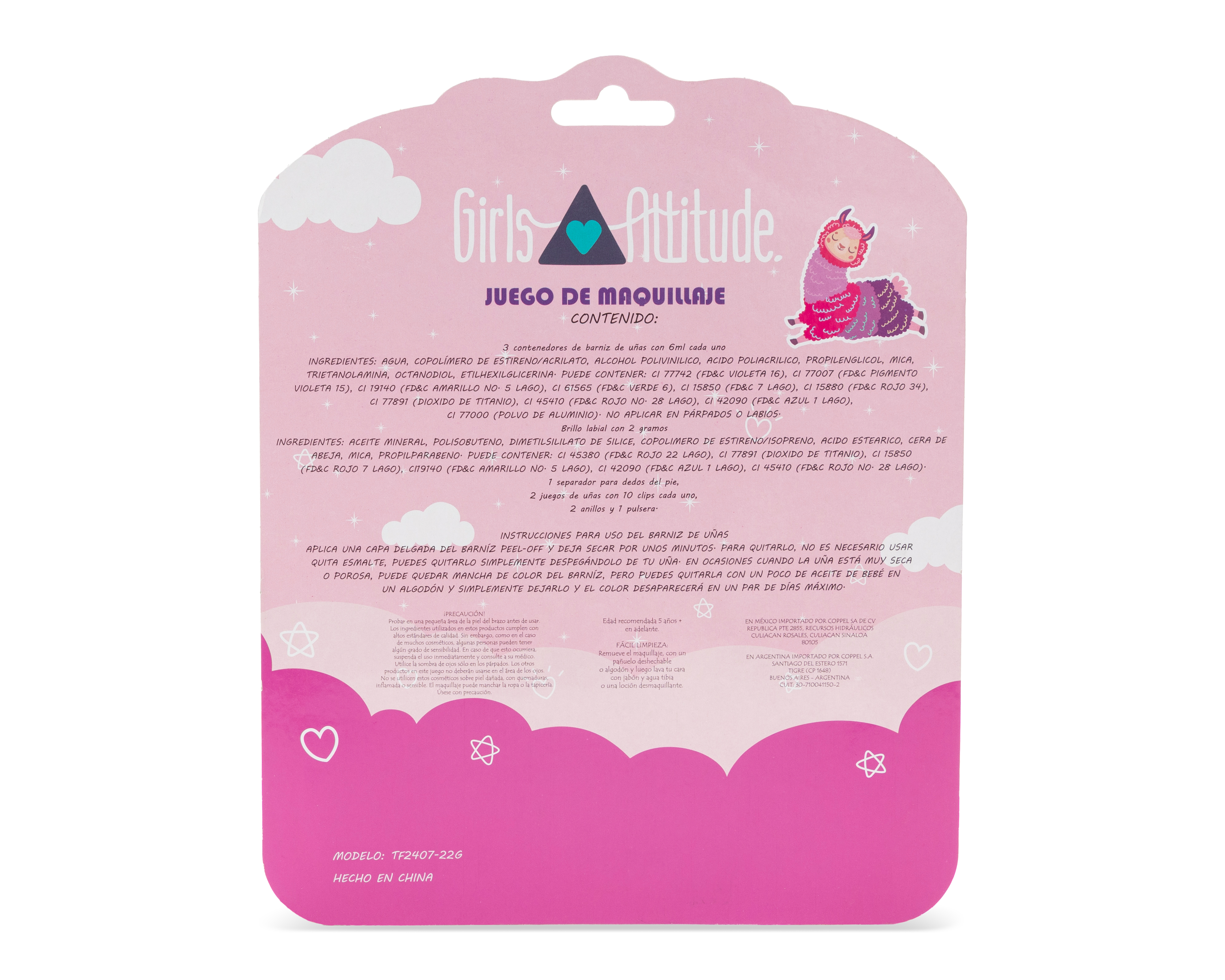 Foto 3 pulgar | Foto 2 | Juego de Belleza Girls Attitude 27 Piezas