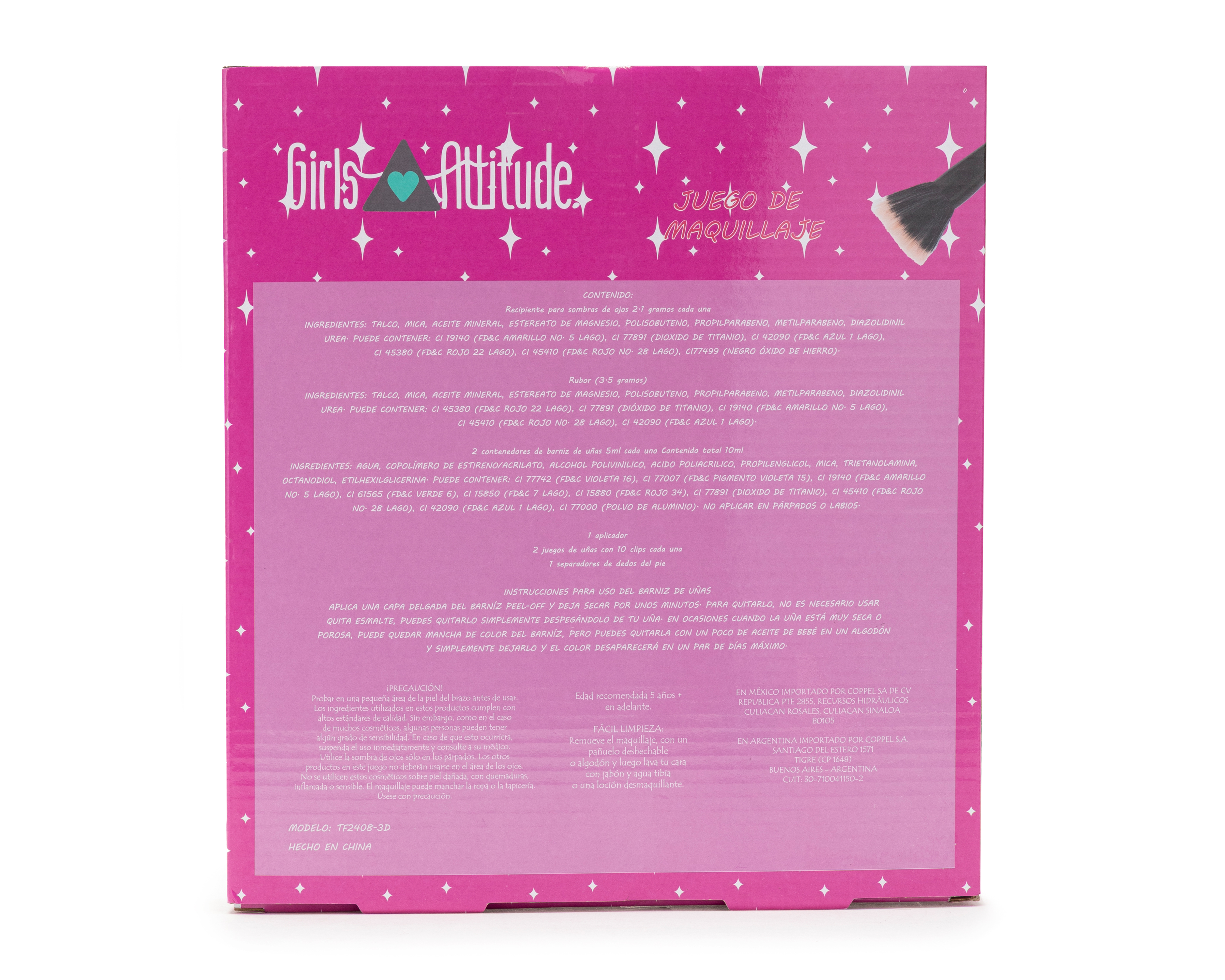 Foto 3 pulgar | Foto 2 | Juego de Belleza Girls Attitude 26 Piezas