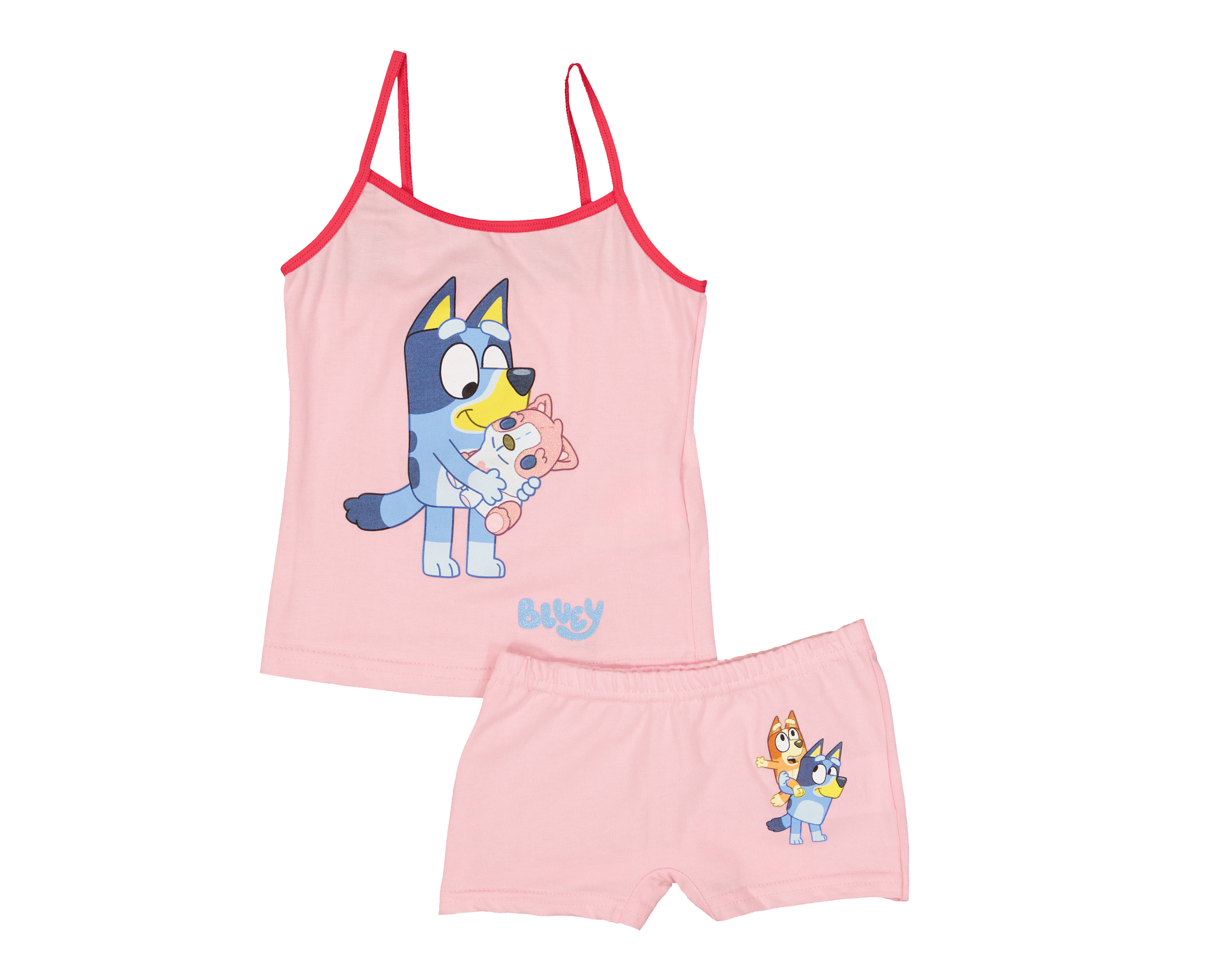 Foto 1 | Foto 1 | Camiseta Interior y Bóxer Bluey para Niña 2 Piezas