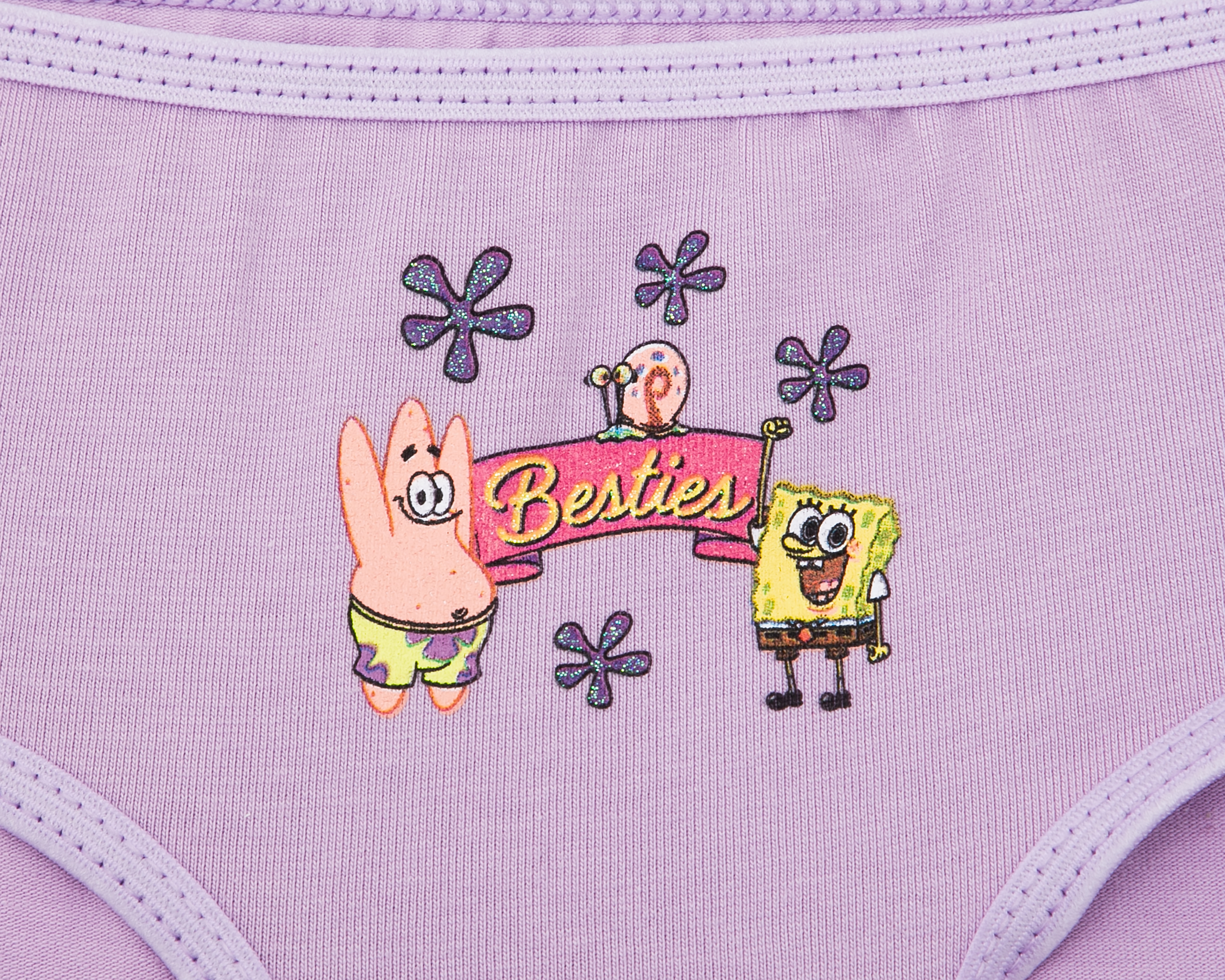 Foto 4 pulgar | Foto 3 | Pantaleta Bob Esponja para Niña 5 Piezas