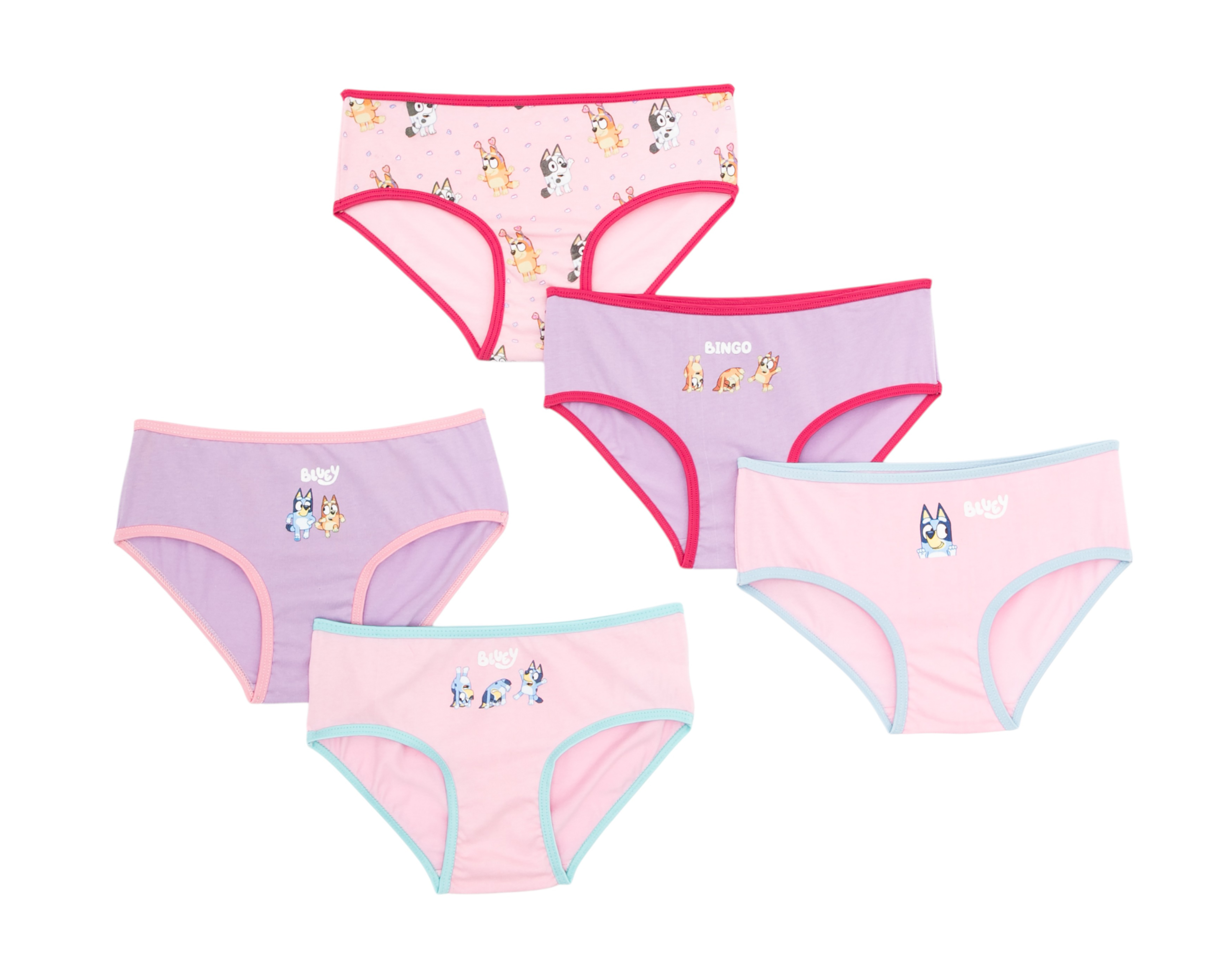 Foto 2 pulgar | Foto 1 | Pantaleta Bluey para Niña 5 Piezas