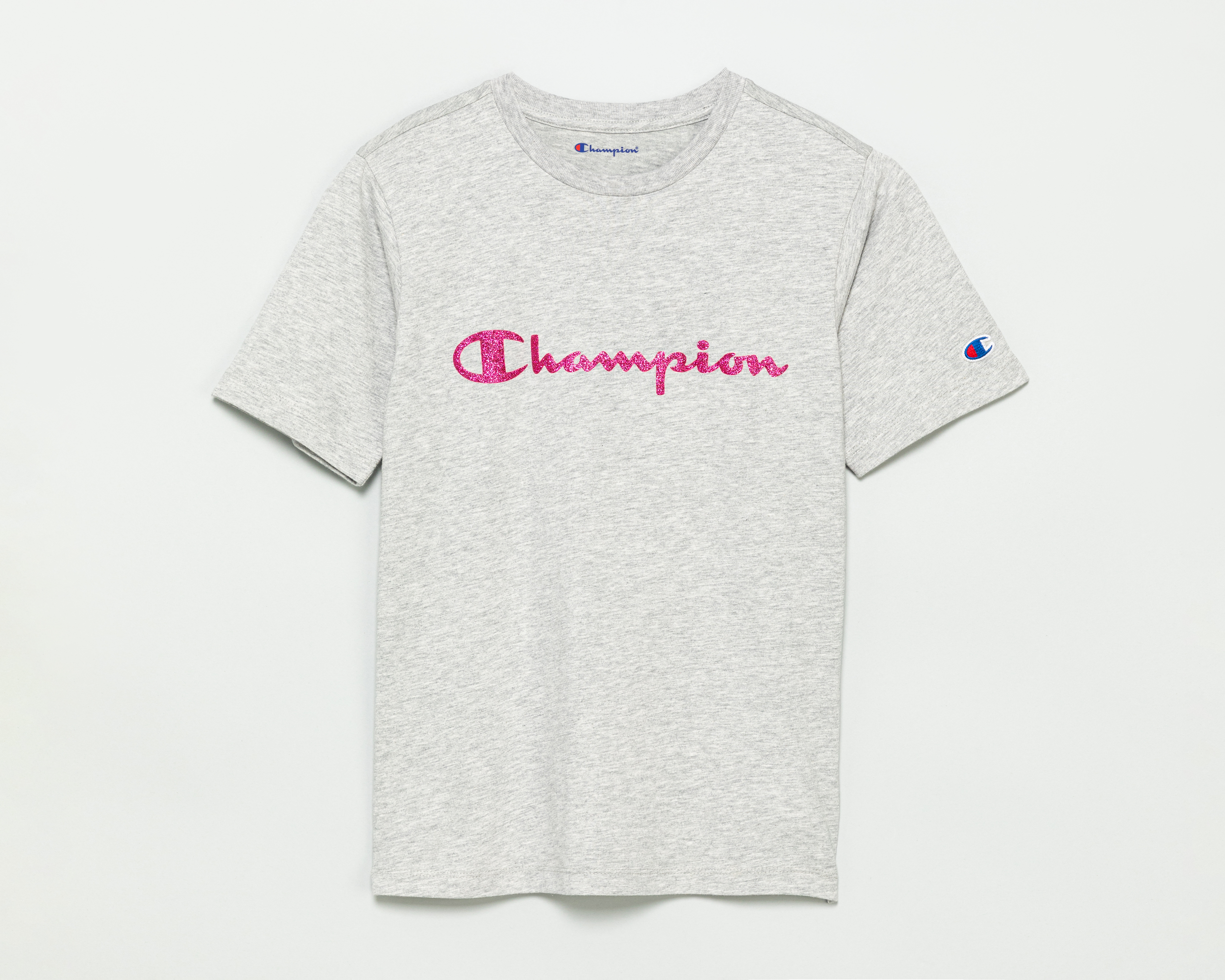 Playera de Cuello Redondo Gris Champions Juvenil