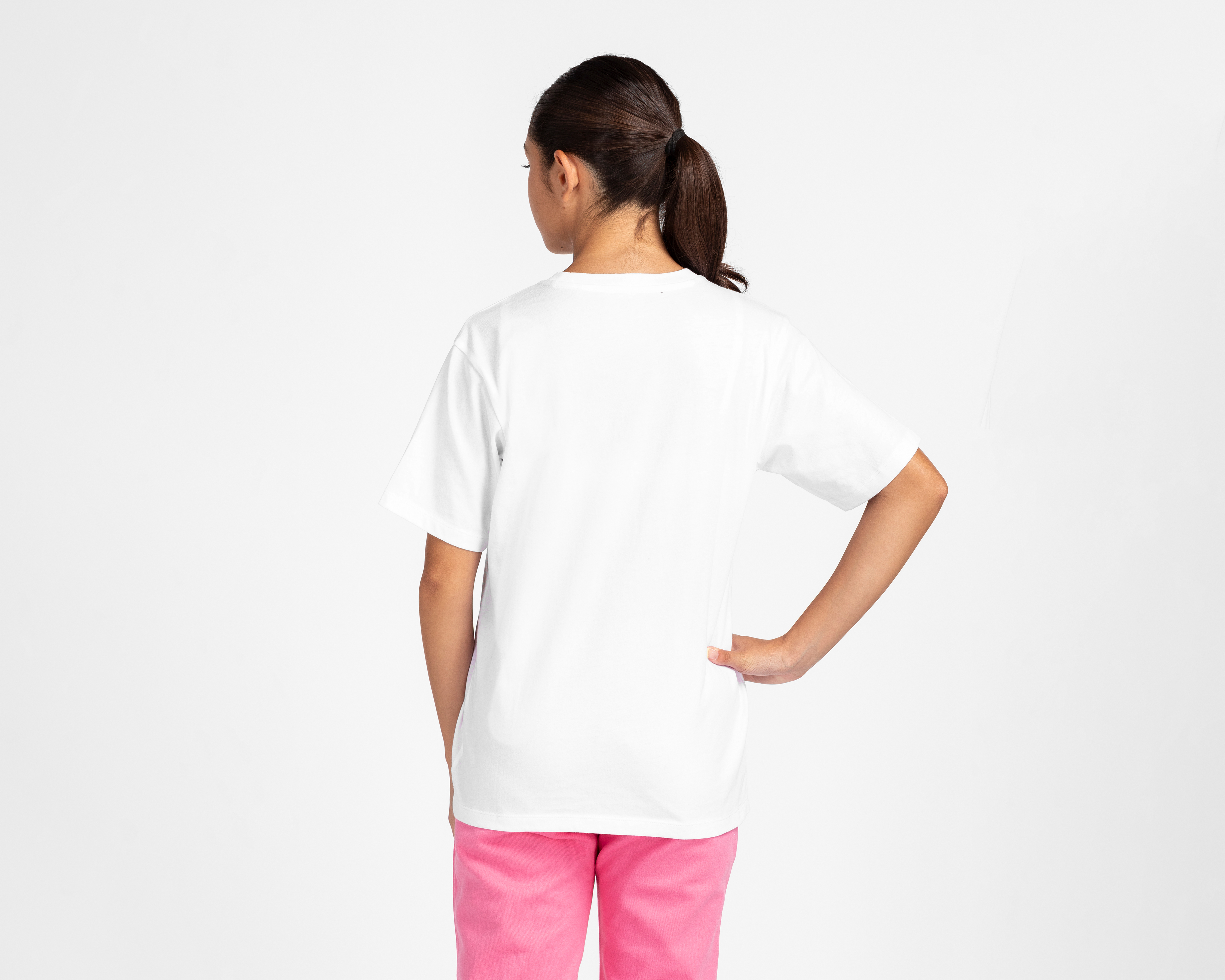 Foto 3 | Foto 3 | Playera Cuello Redondo Blanca Champion para Niña