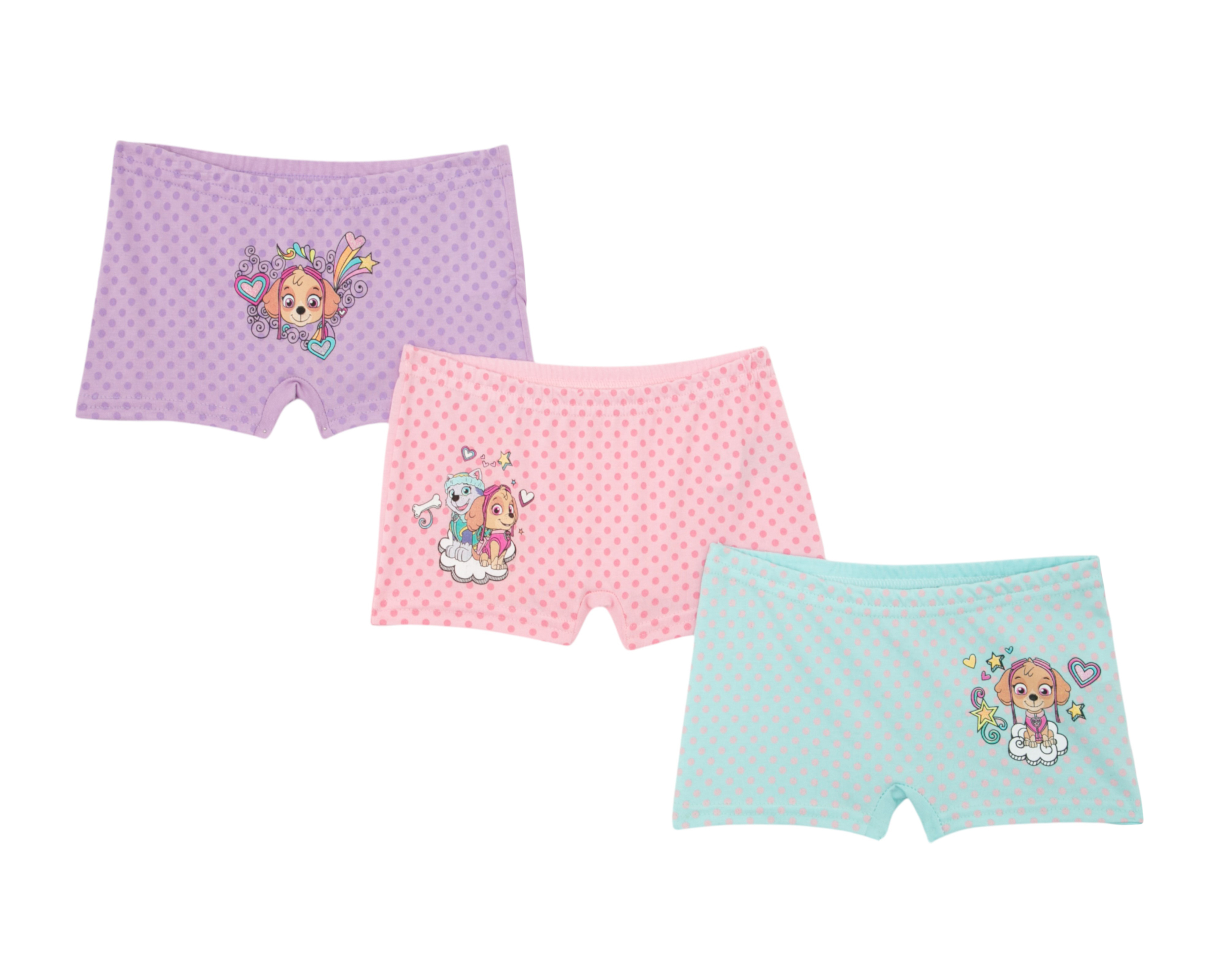 Foto 2 pulgar | Foto 1 | Bóxer Paw Patrol para Niña 3 Piezas