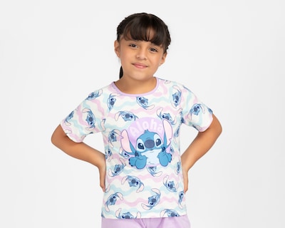 Foto 3 | Foto 3 | Pijama para Niña Stitch Disney