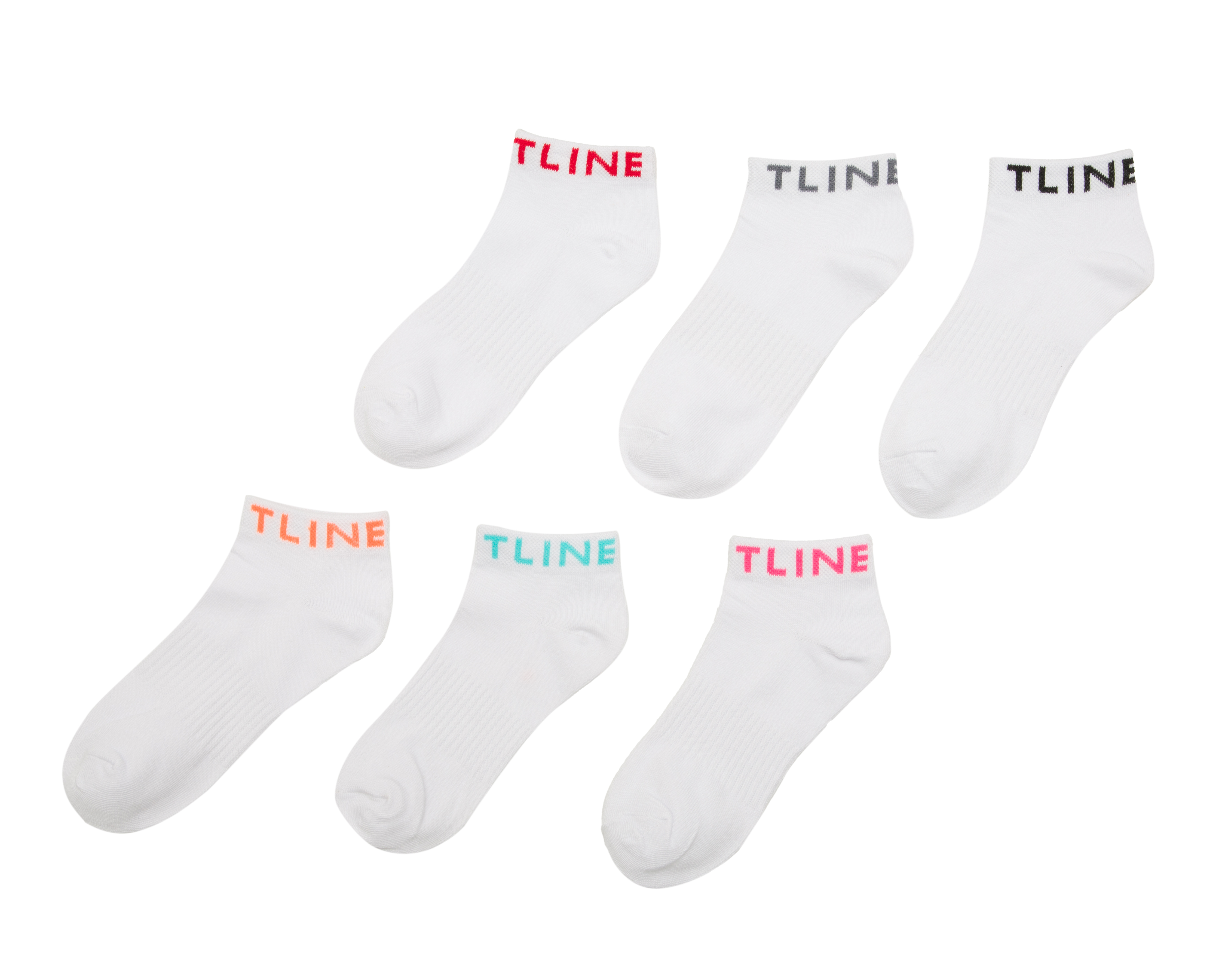 Calcetas Deportivas Sportline para Niña 6 Pares