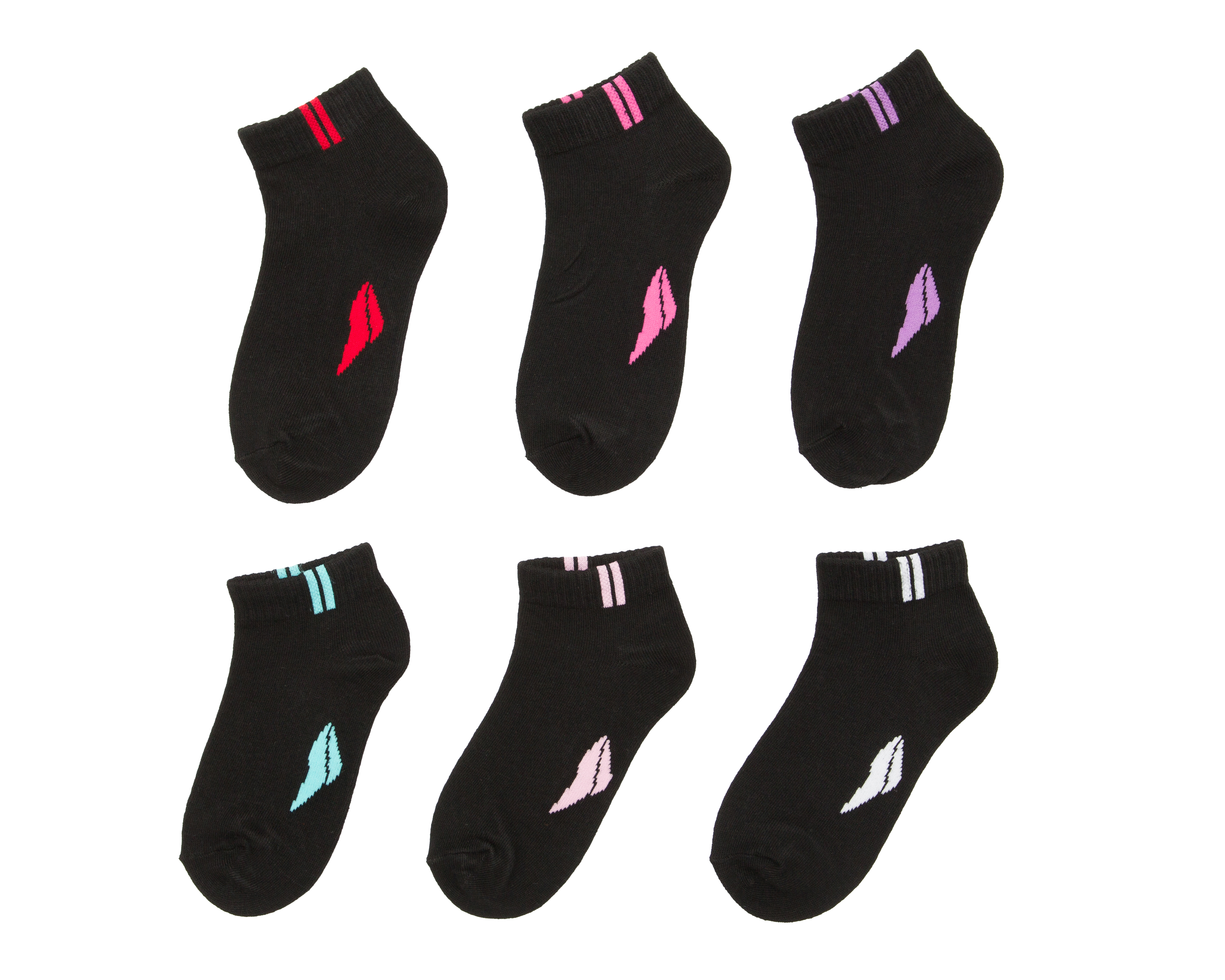 Foto 2 pulgar | Foto 1 | Calcetas Deportivas Sportline para Niña 6 Pares