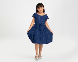 Vestido Azul Refill para Niña