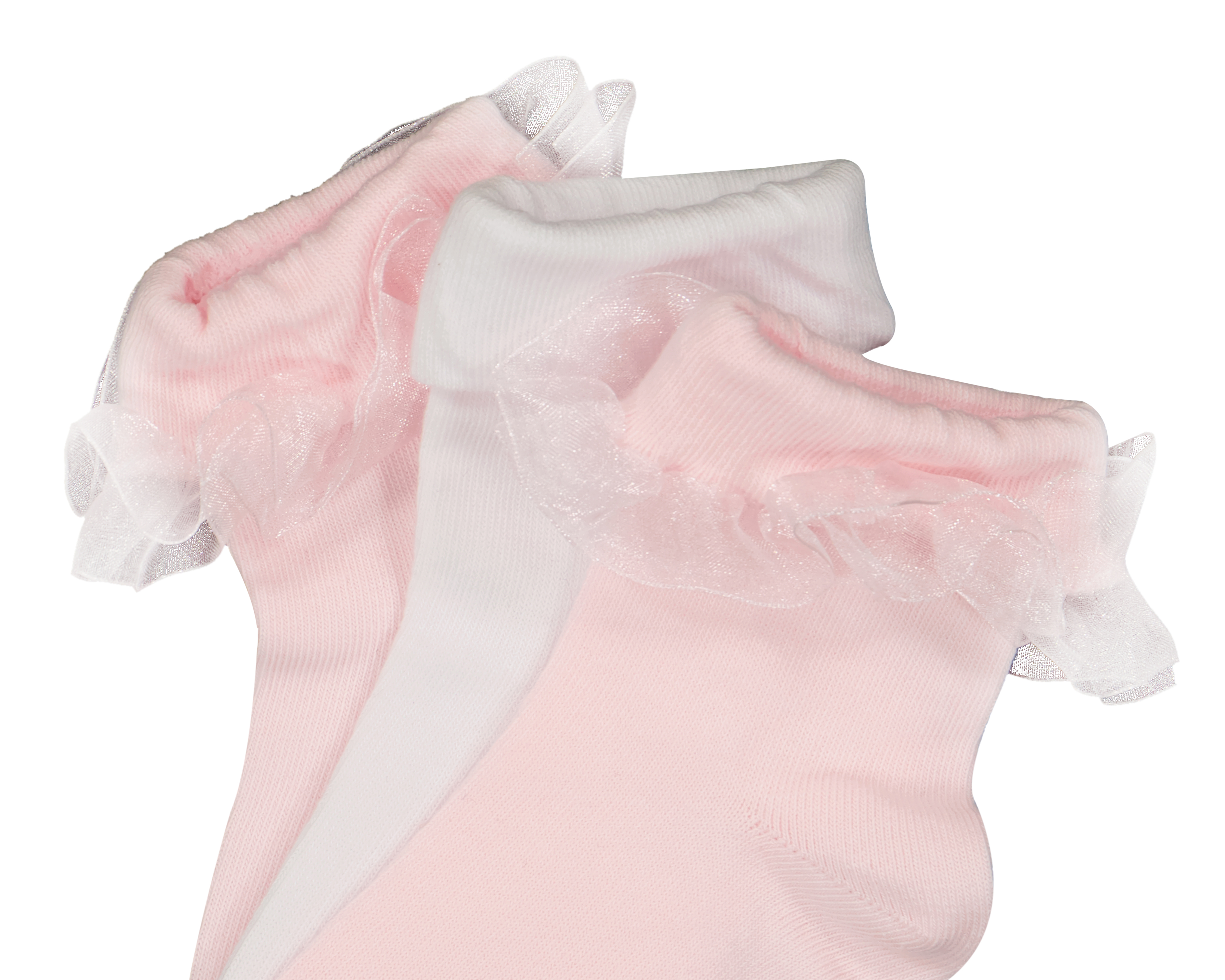 Foto 3 pulgar | Foto 2 | Calcetas de Vestir Girls Attitude para Niña 3 Pares