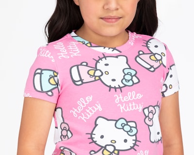 Foto 4 | Foto 4 | Playera Hello Kitty Manga Corta para Niña