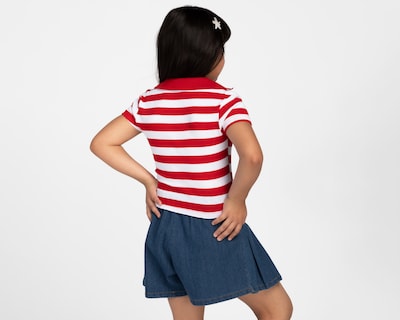 Foto 3 | Foto 3 | Playera Polo Refill para Niña