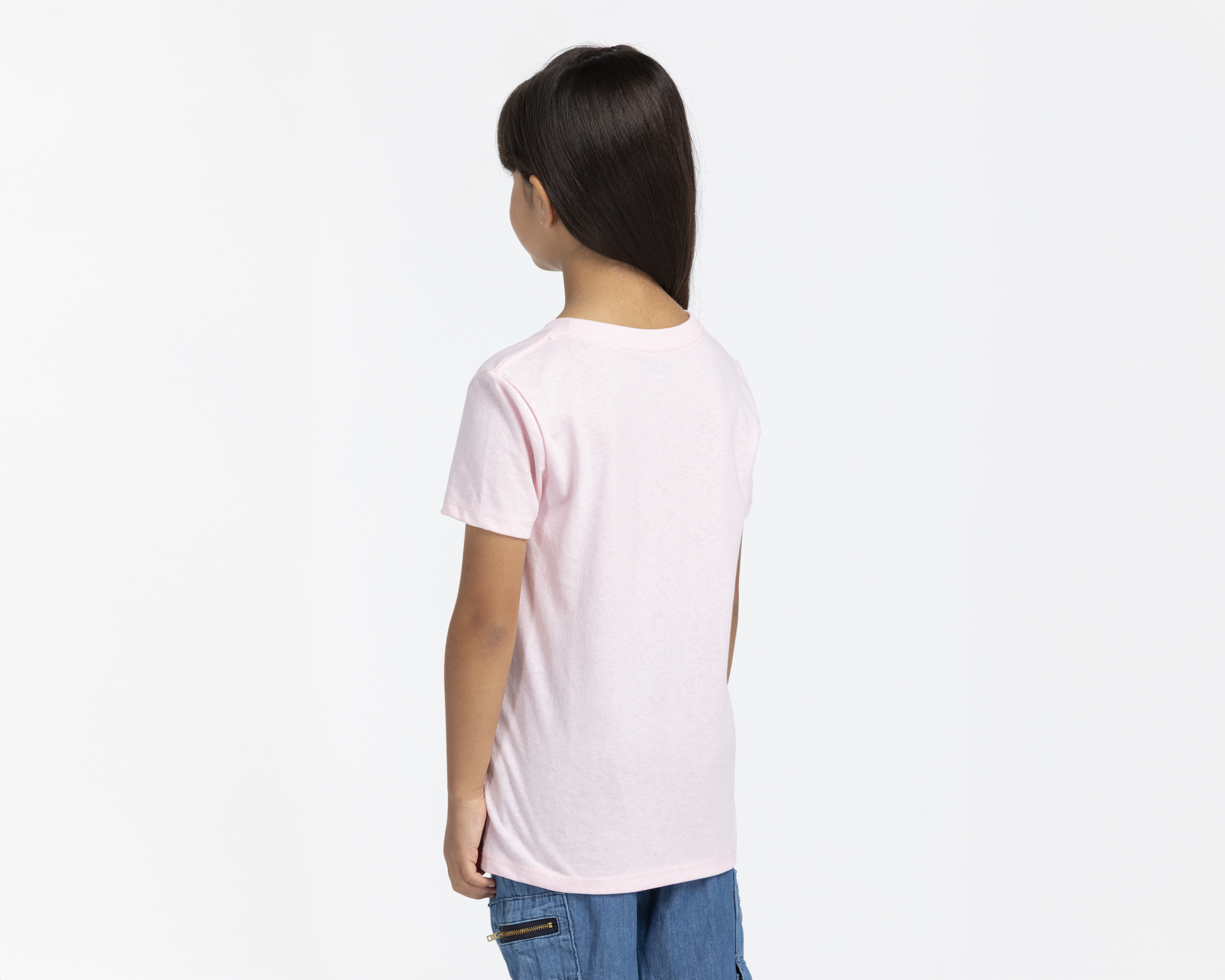 Foto 3 pulgar | Foto 2 | Playera de Cuello Redondo Rosa Pokémon para Niña