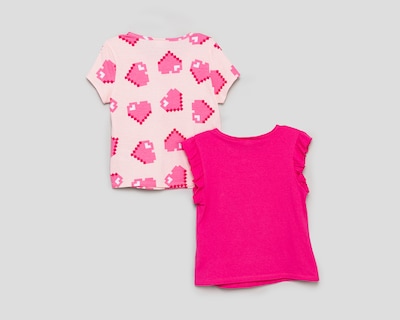 Foto 2 | Foto 2 | Playera Minecraft para Niña 2 Piezas