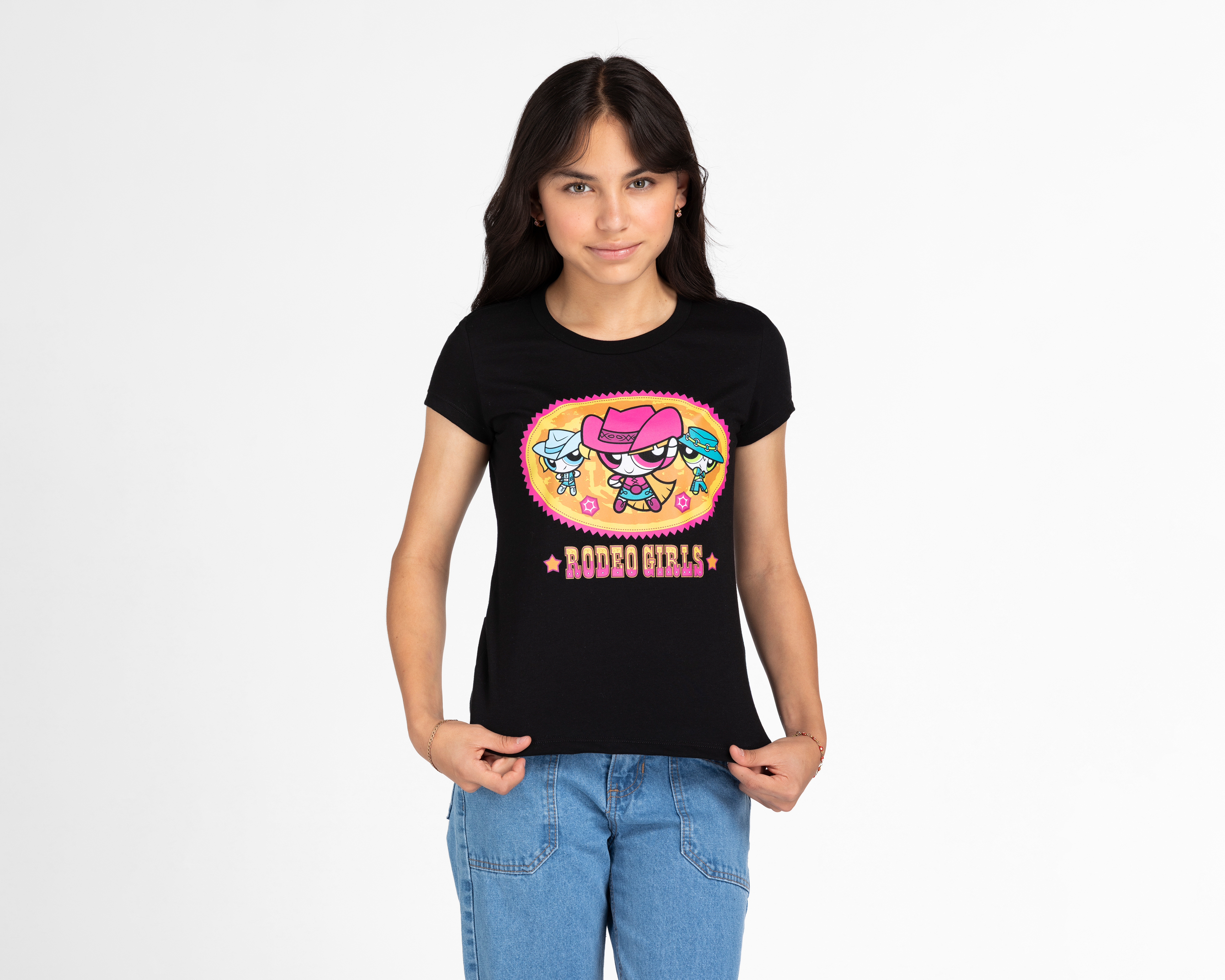 Playera Las Chicas Superpoderosas Manga Corta Juvenil