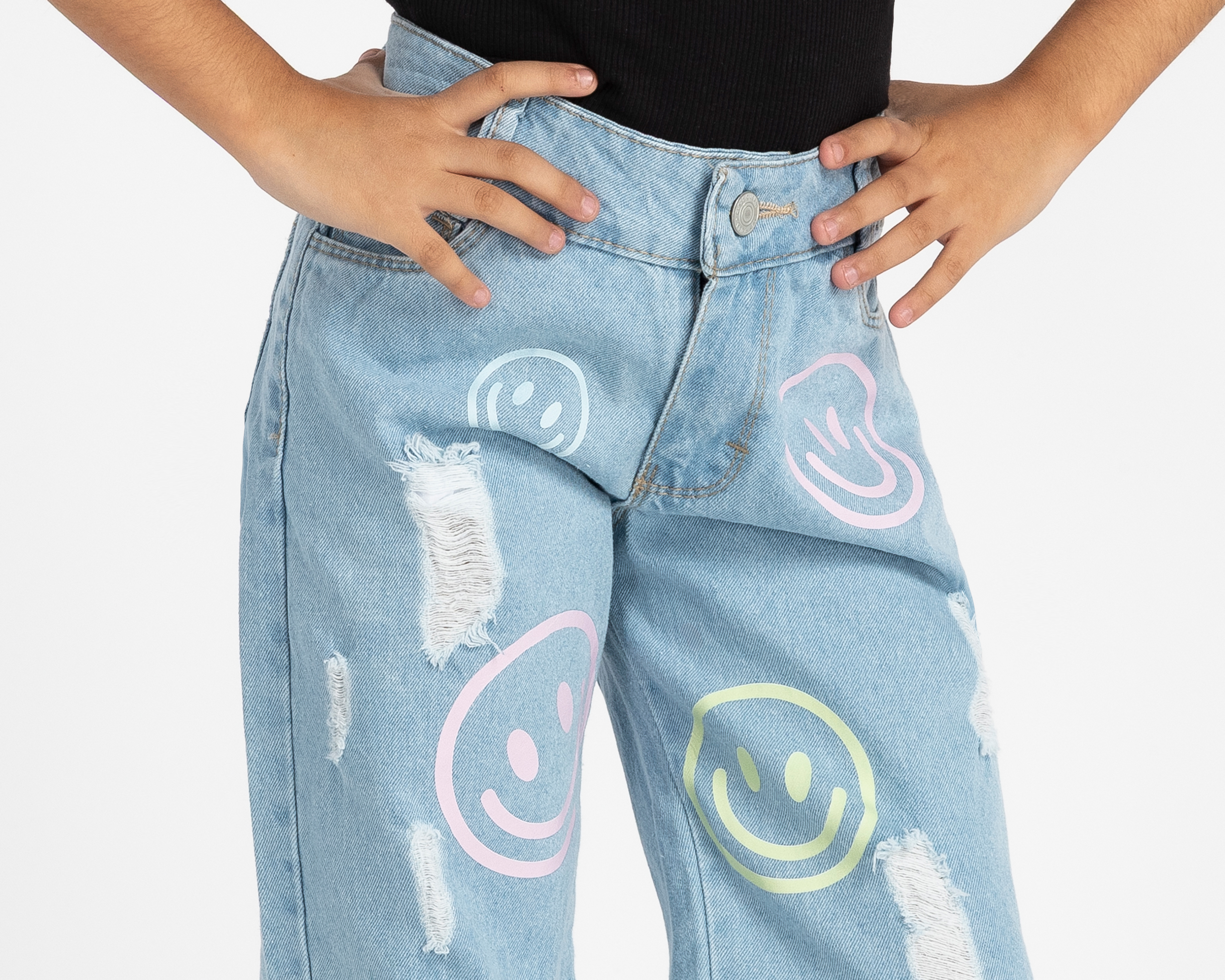 Foto 4 | Foto 4 | Pantalón Girls Attitude Regular para Niña