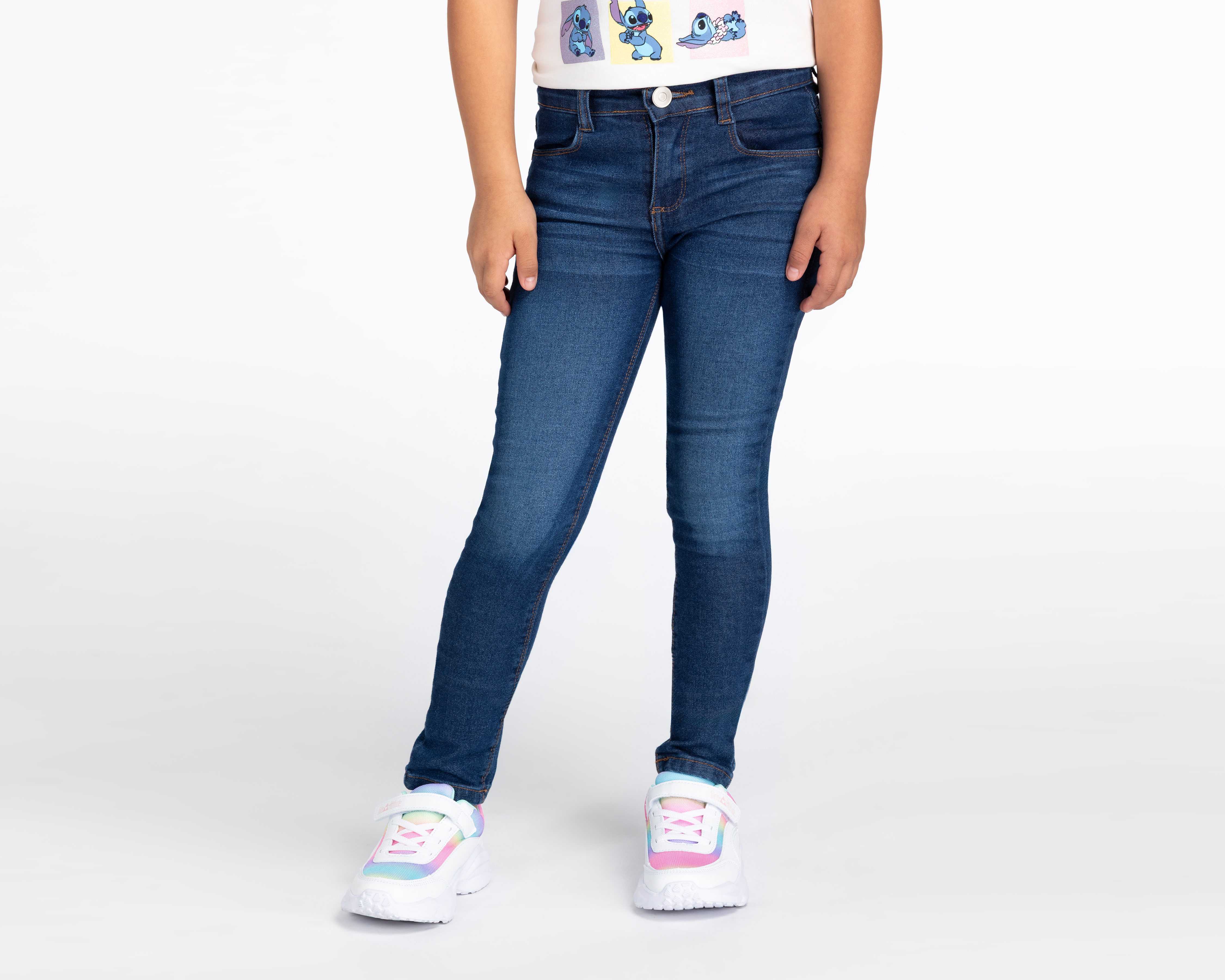 Foto 2 pulgar | Foto 1 | Pantalón Lucky Star Skinny para Niña