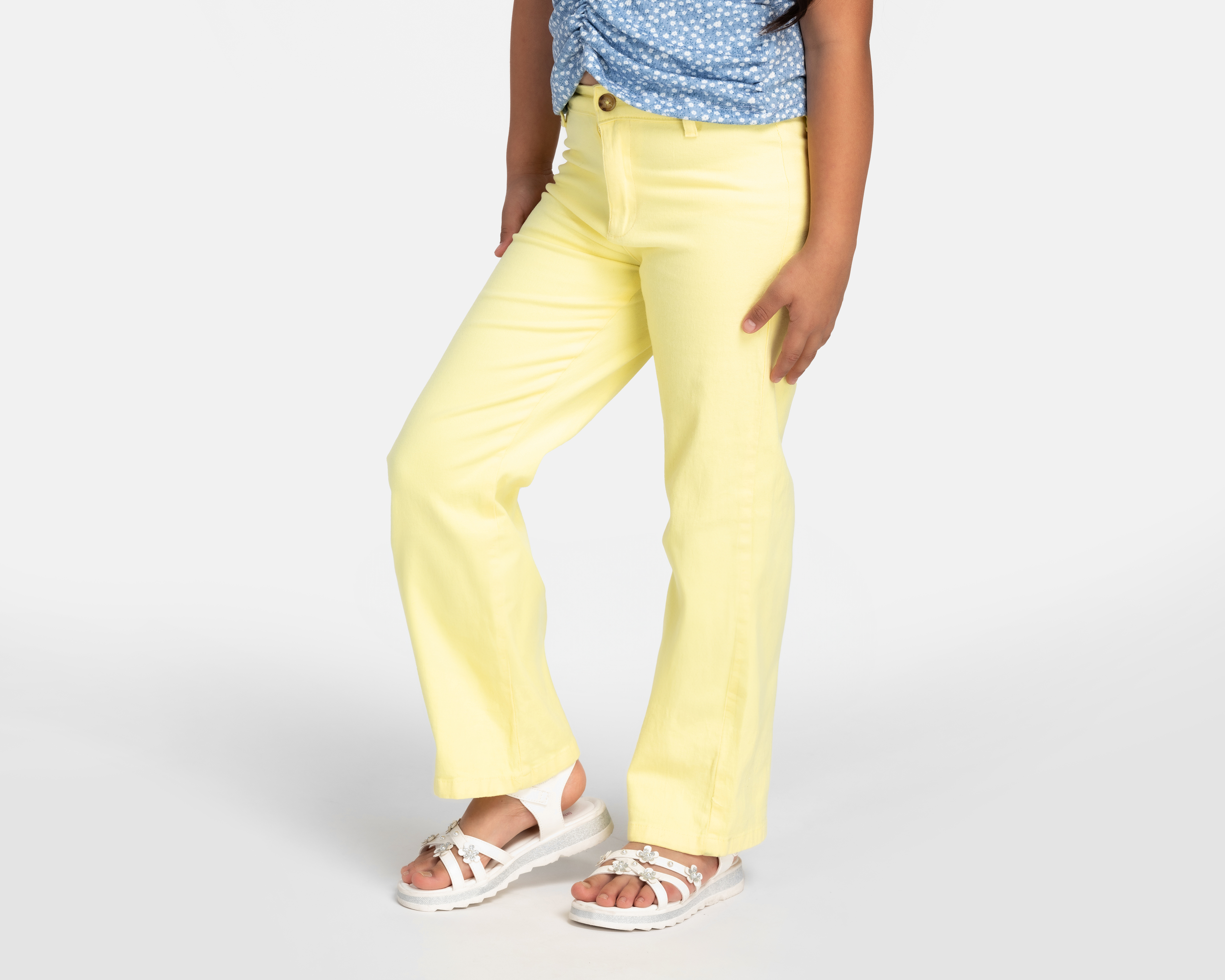 Foto 2 pulgar | Foto 1 | Pantalón Girls Attitude Wide Leg para Niña